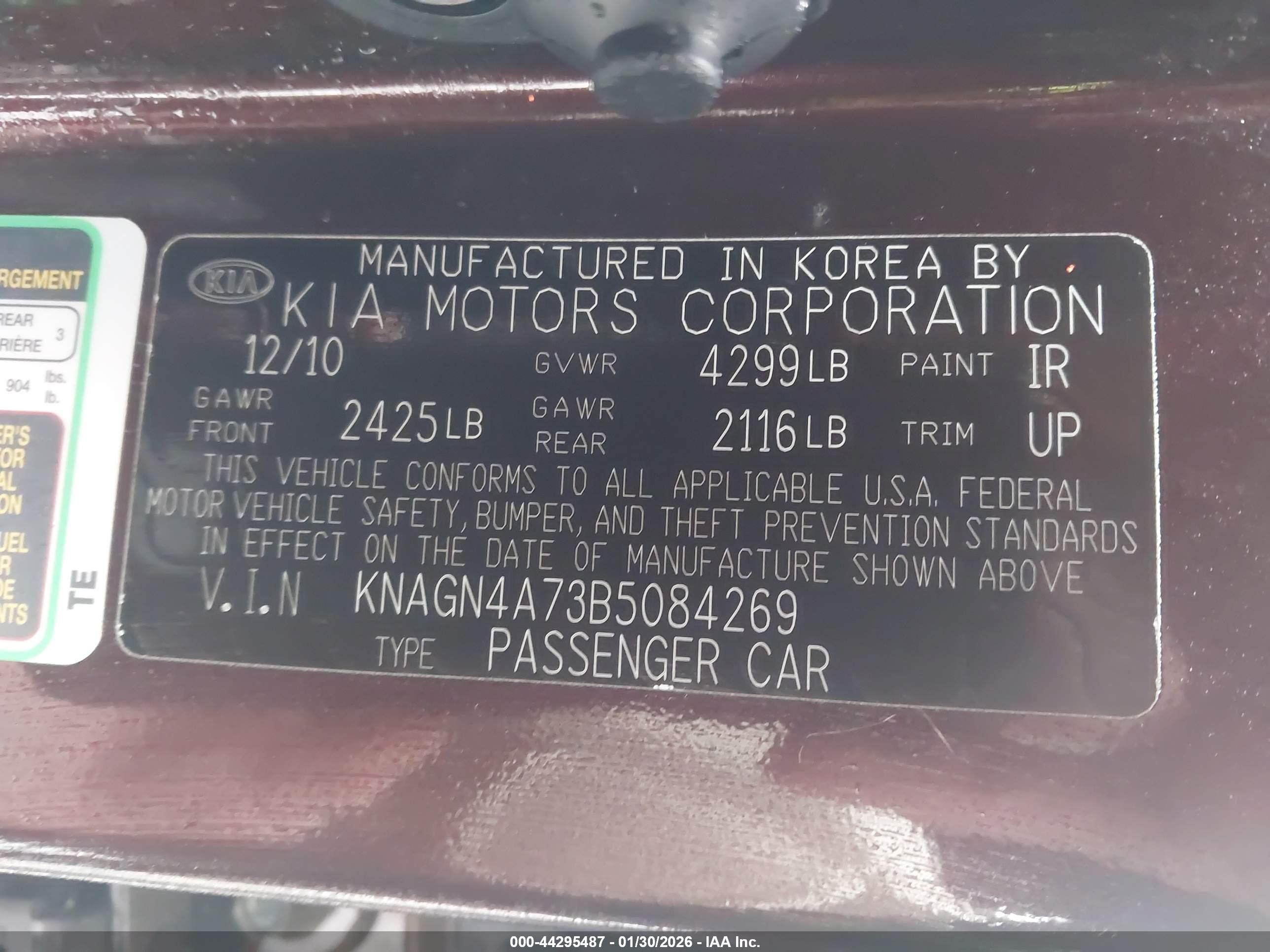 KIA OPTIMA image 9