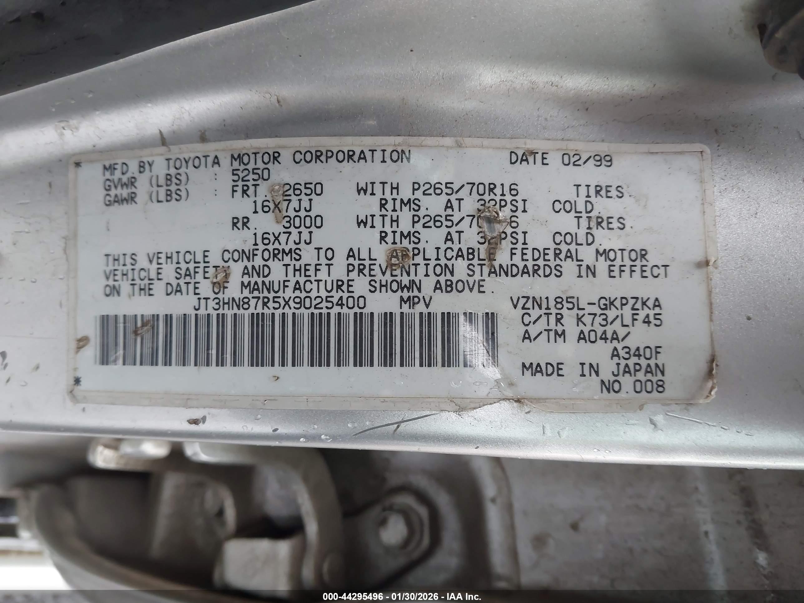 TOYOTA 4RUNNER image 9