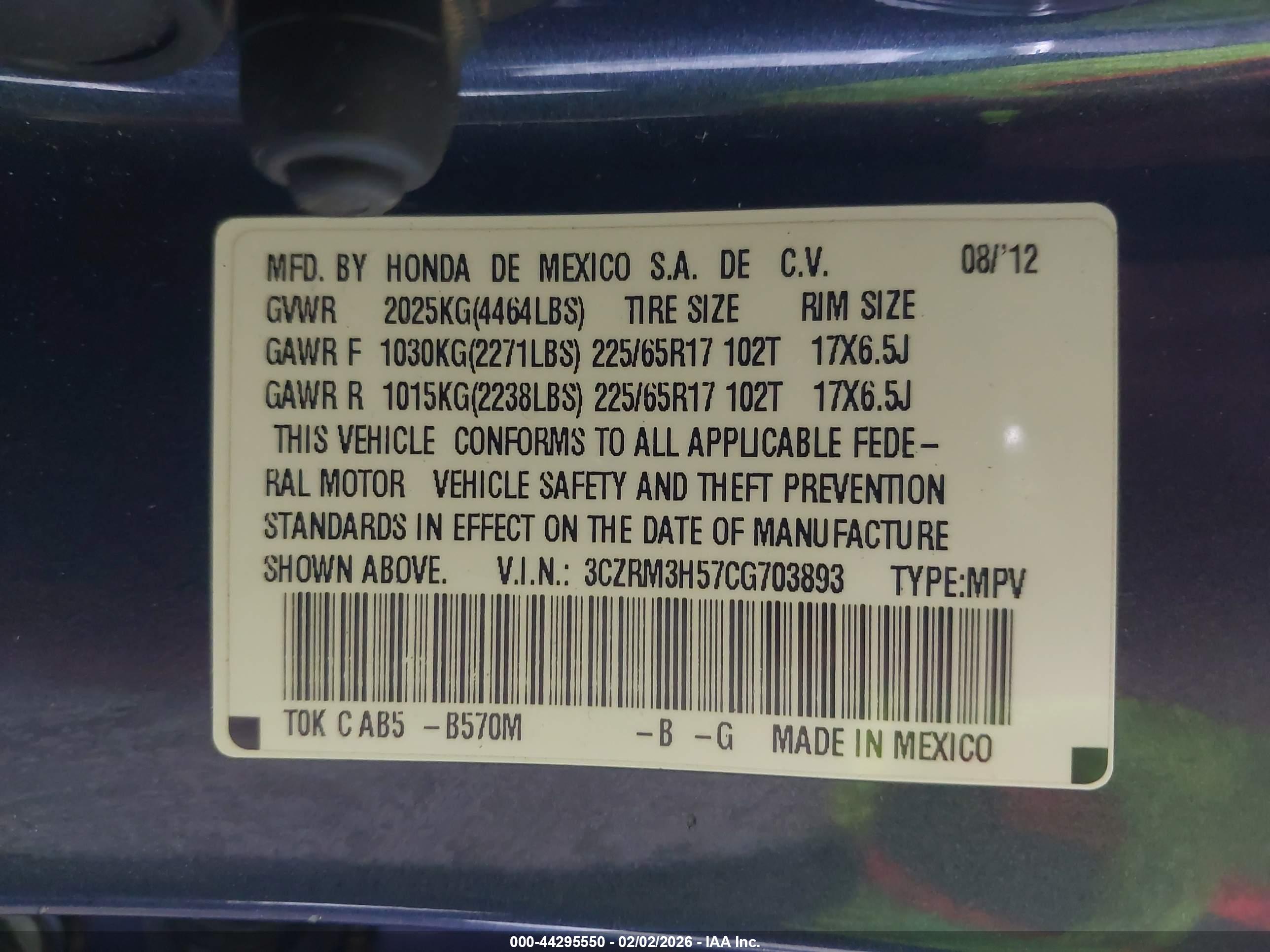 HONDA CR-V image 9