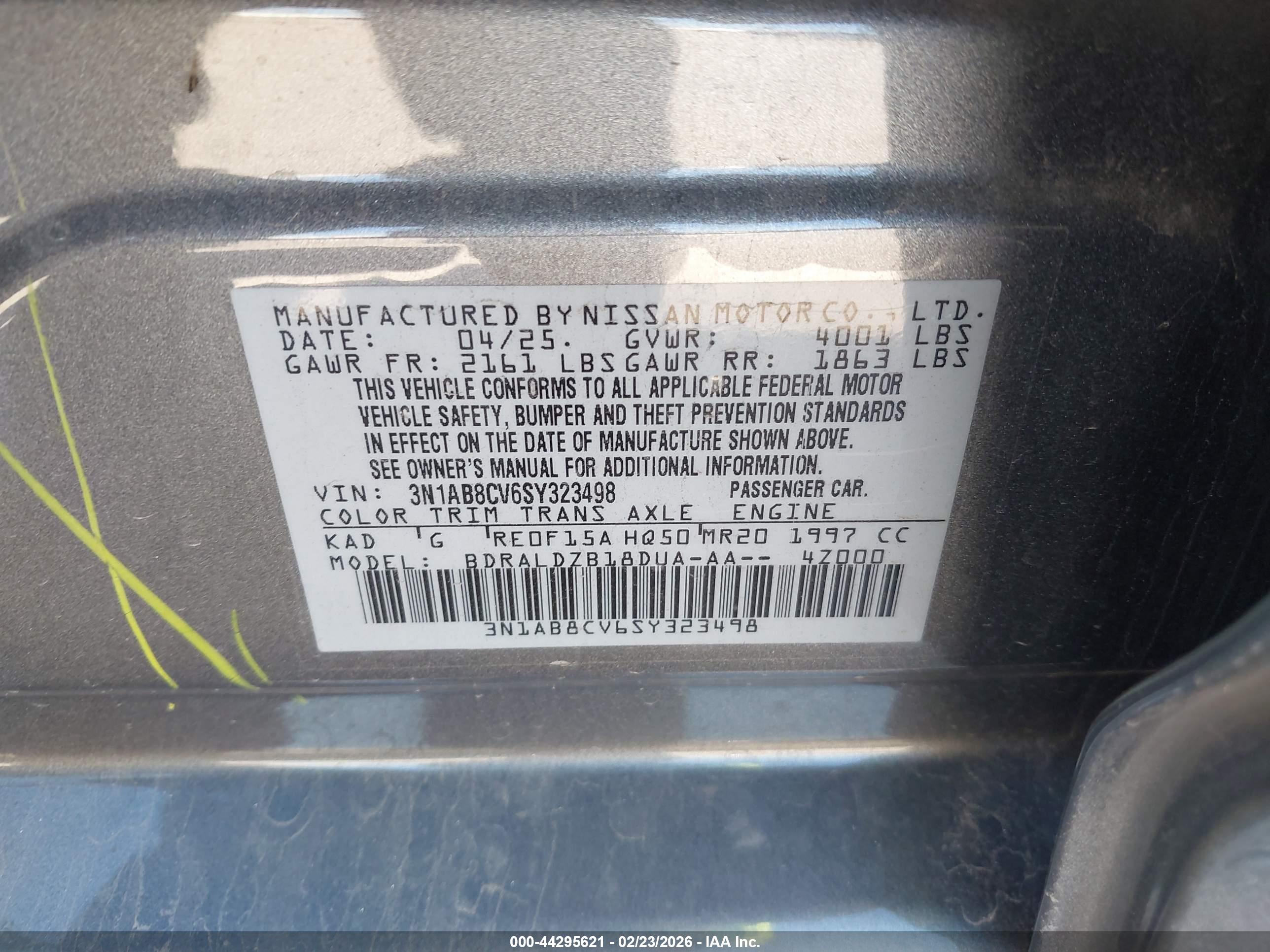 NISSAN SENTRA image 9