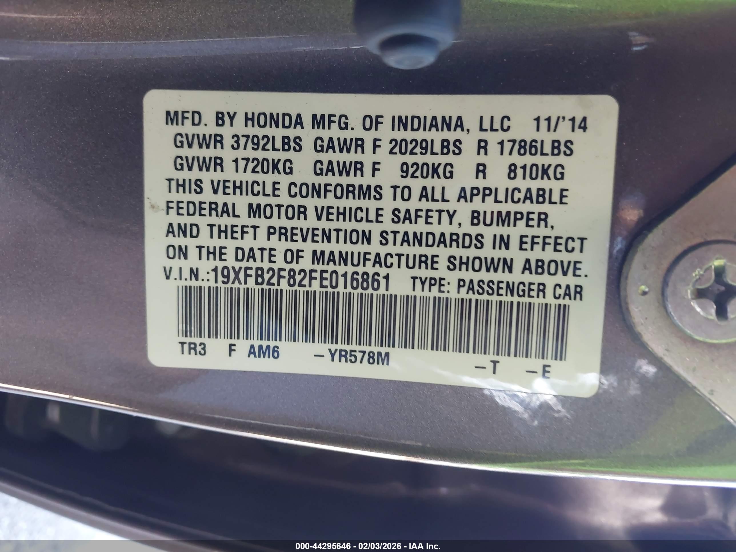 HONDA CIVIC image 9