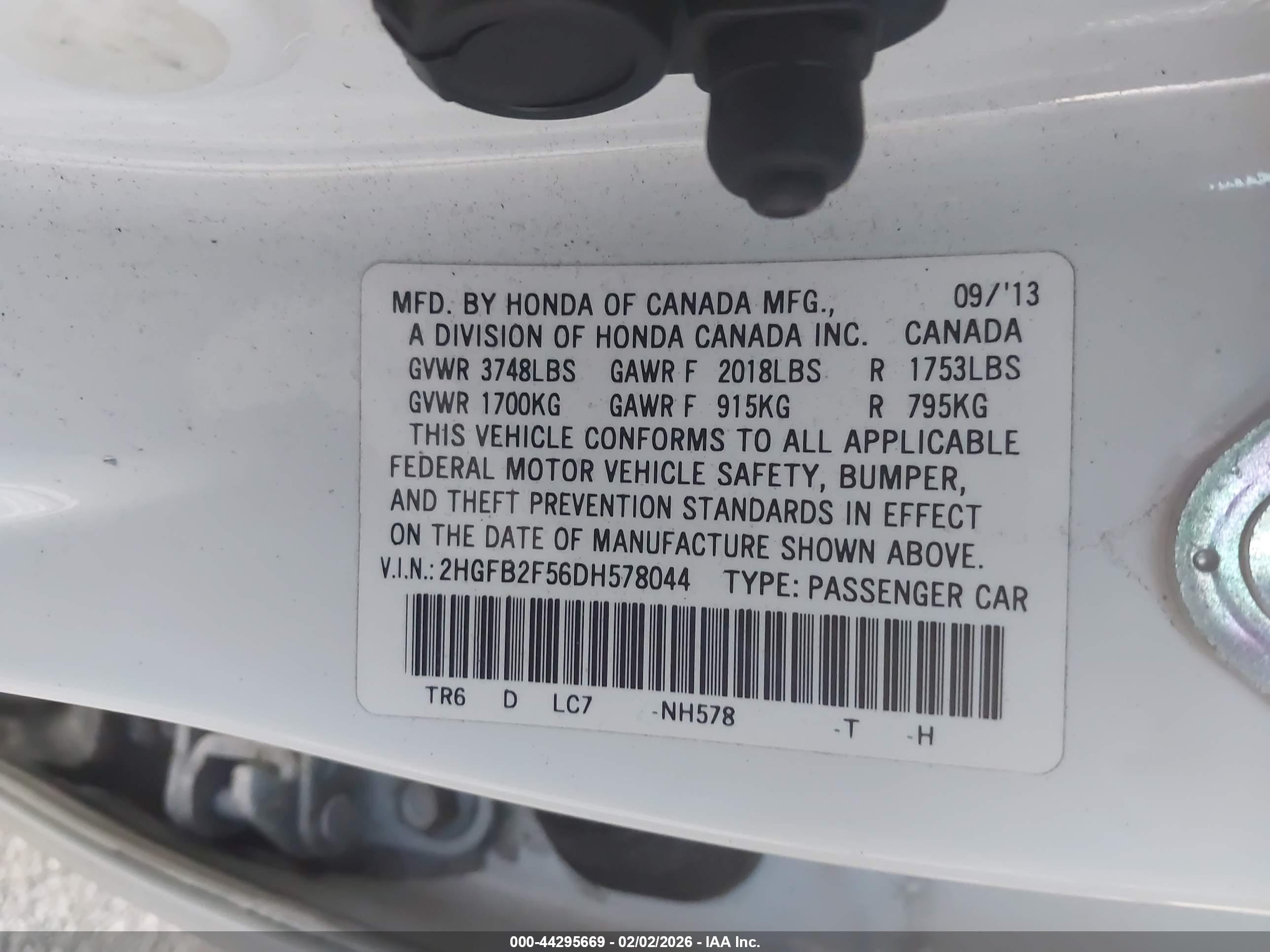 HONDA CIVIC image 9