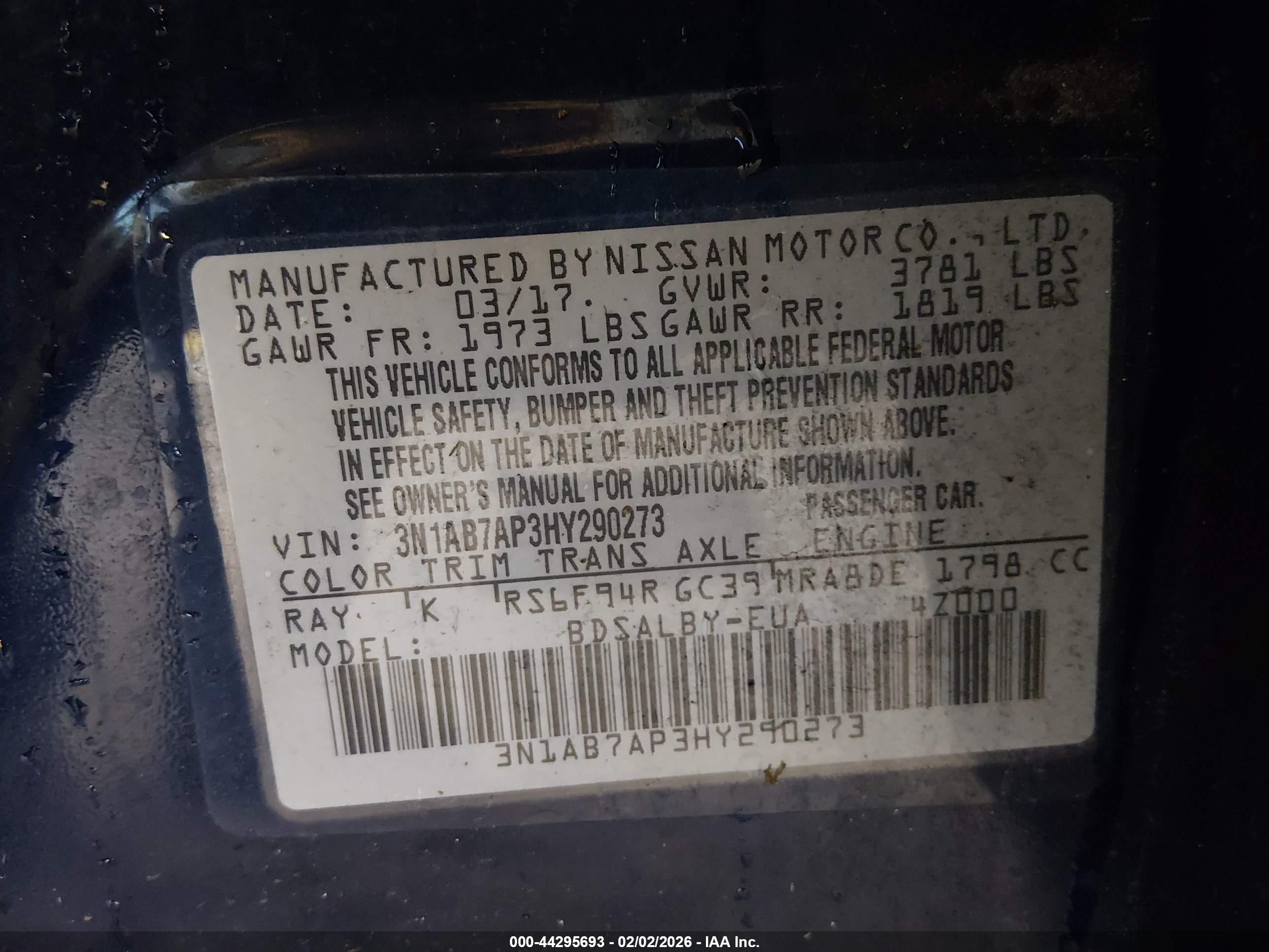 NISSAN SENTRA image 9
