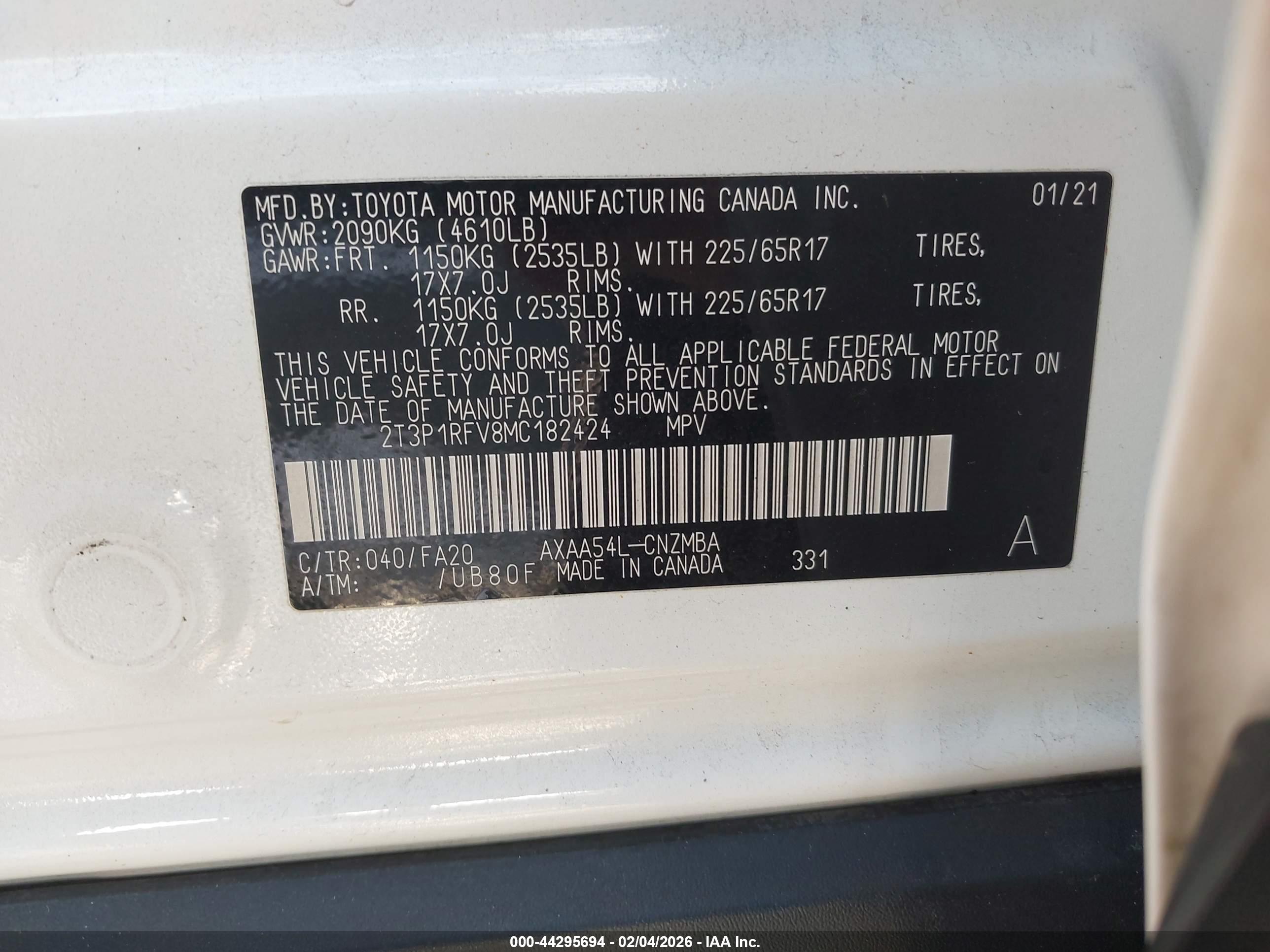 TOYOTA RAV4 image 9