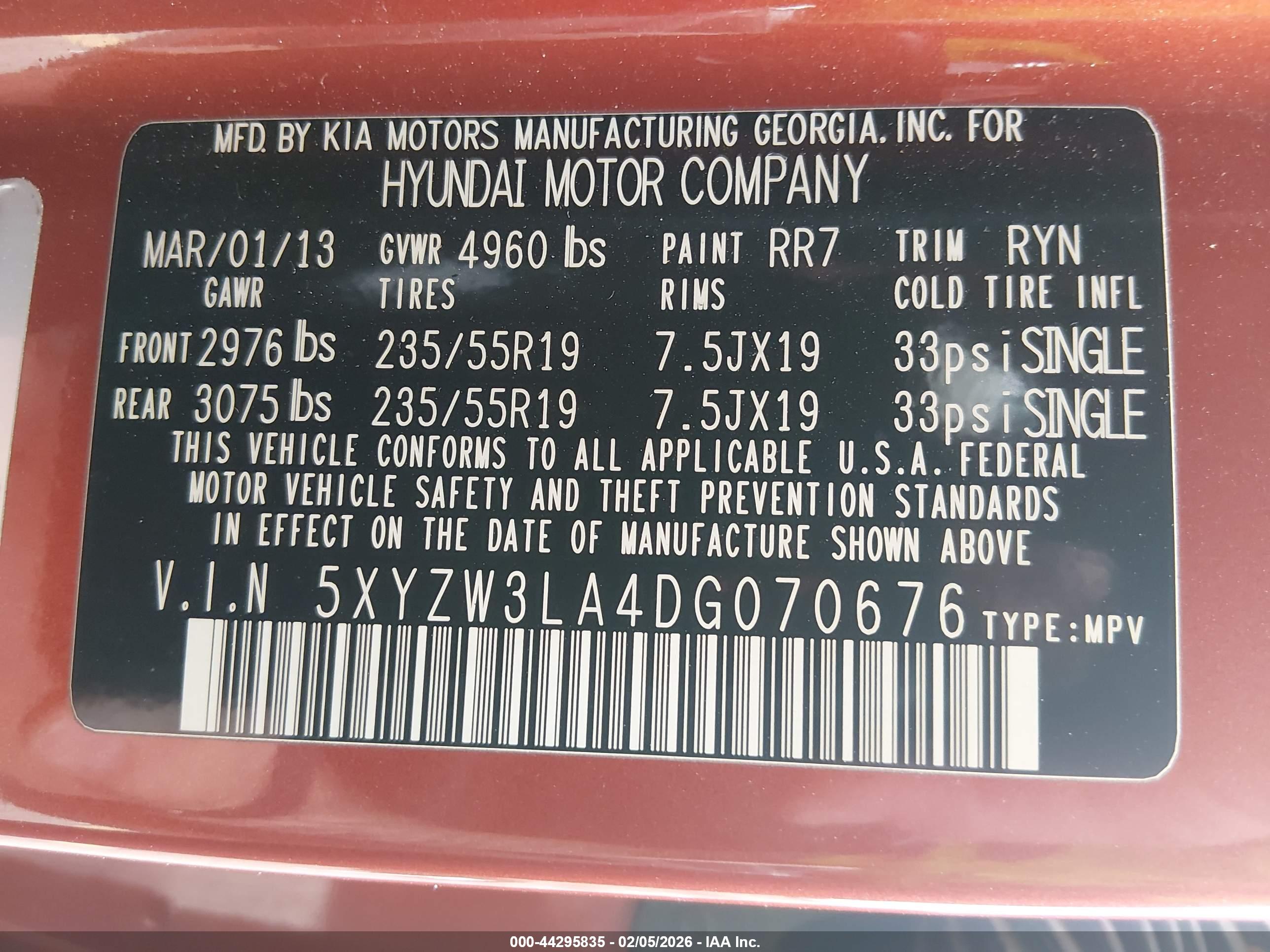 HYUNDAI SANTA image 9