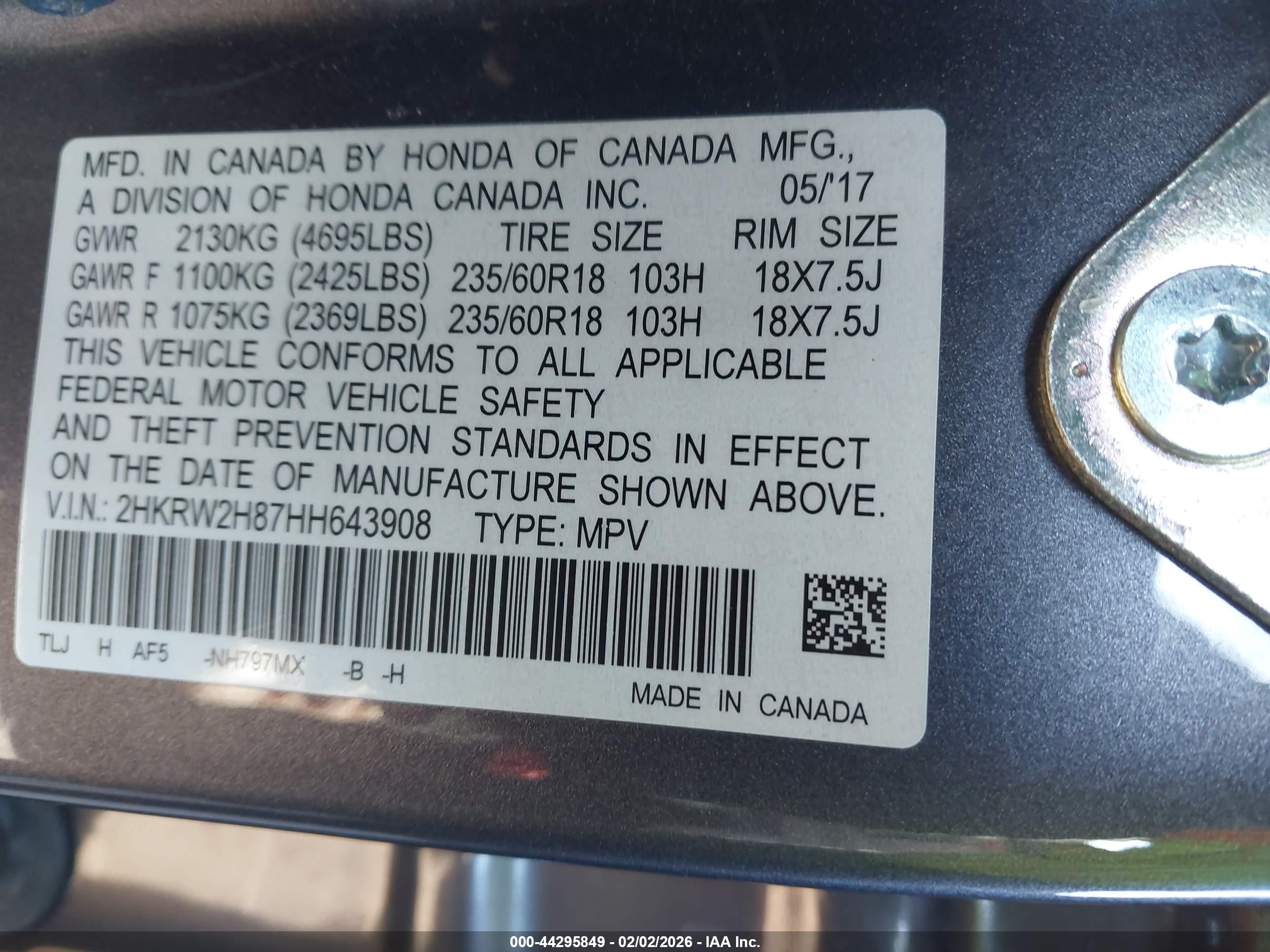 HONDA CR-V image 9