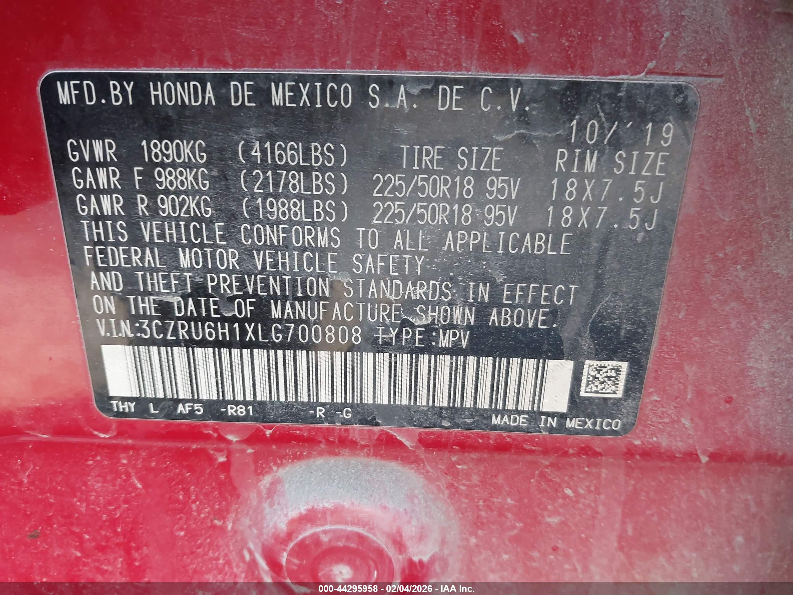 HONDA HR-V image 9