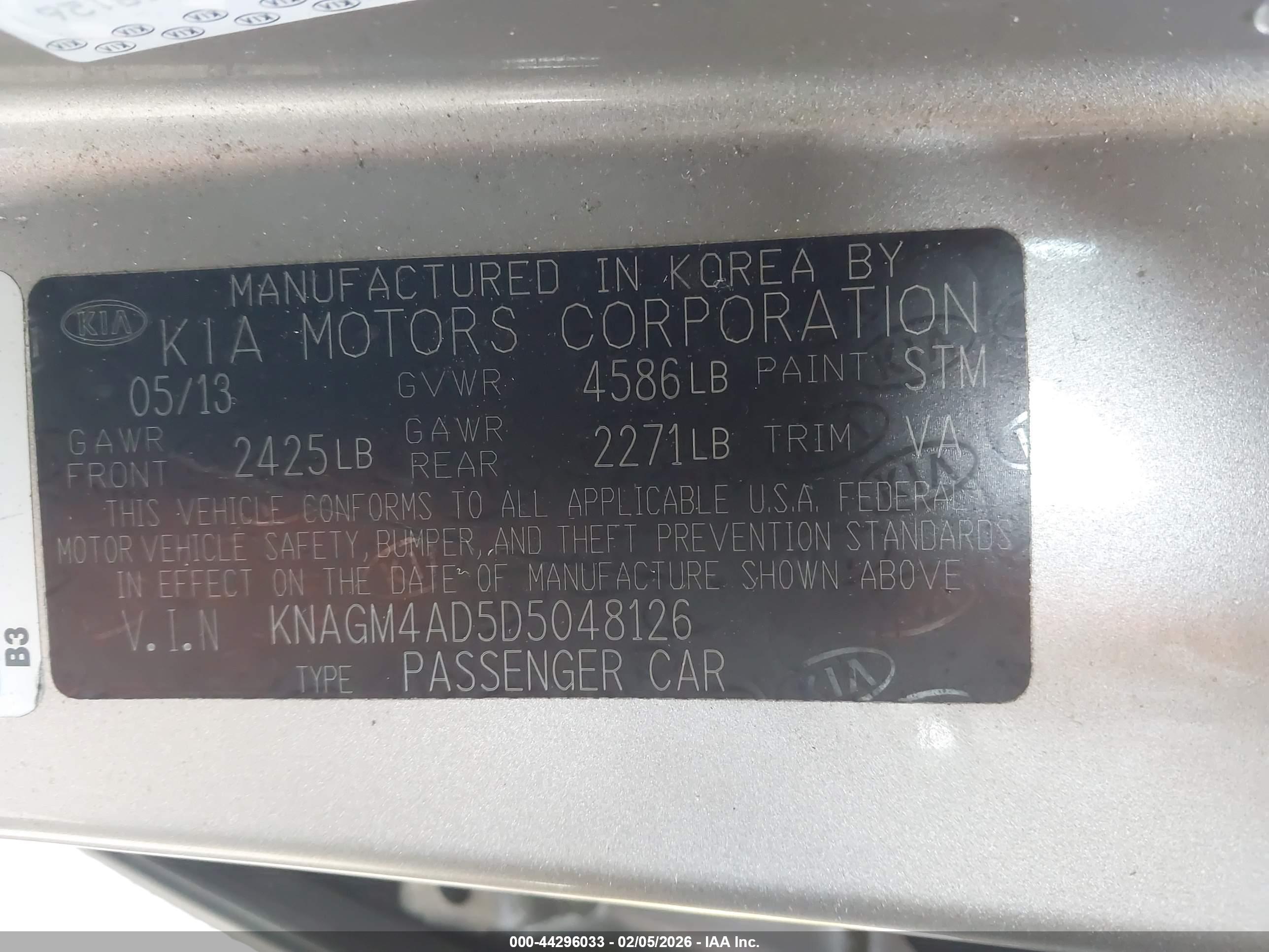 KIA OPTIMA image 9