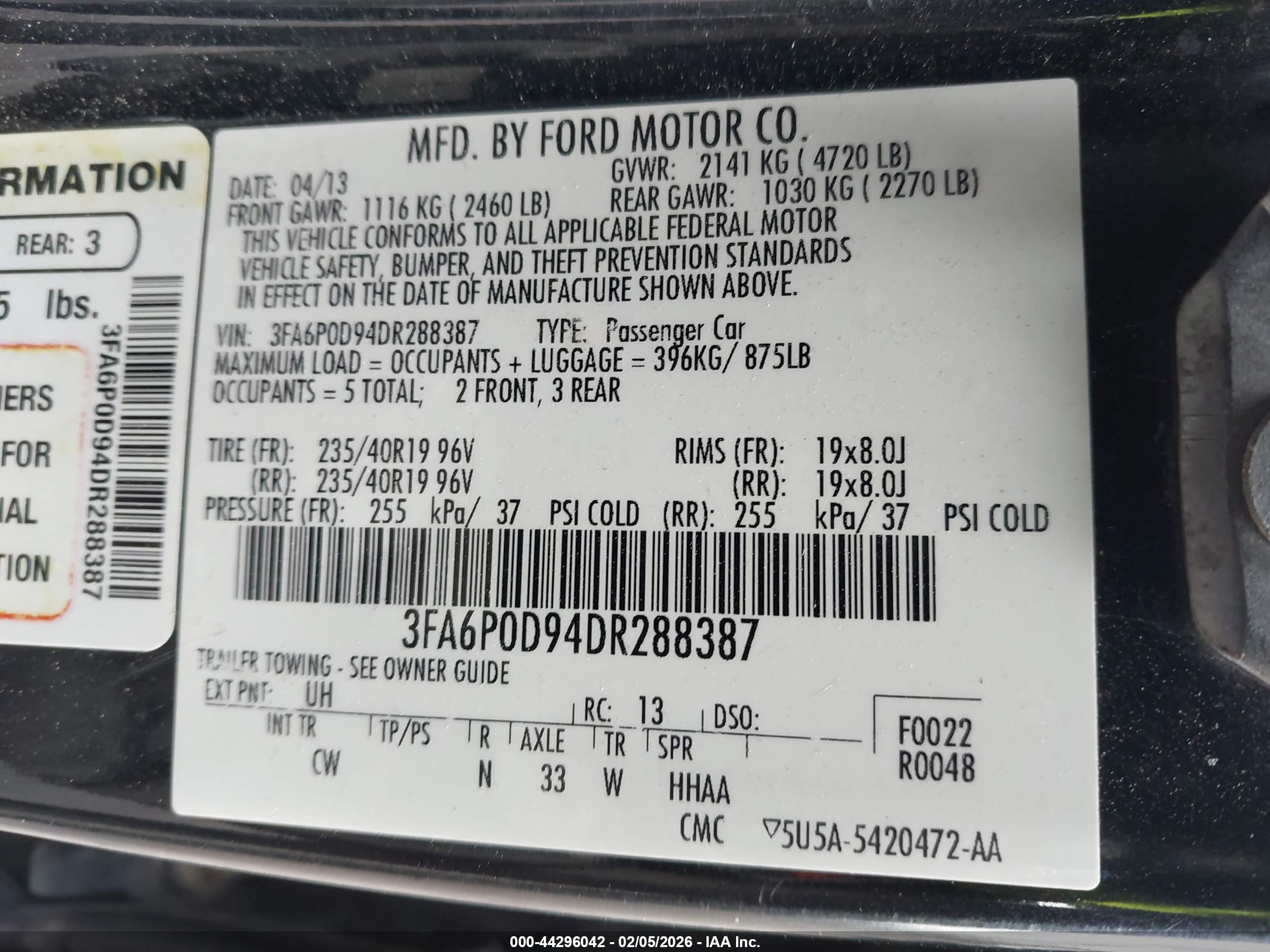 FORD FUSION image 9