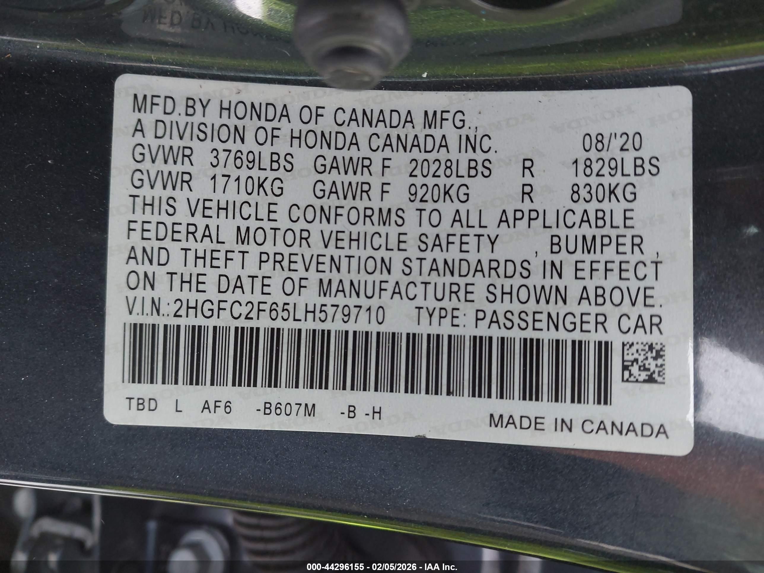 HONDA CIVIC image 9