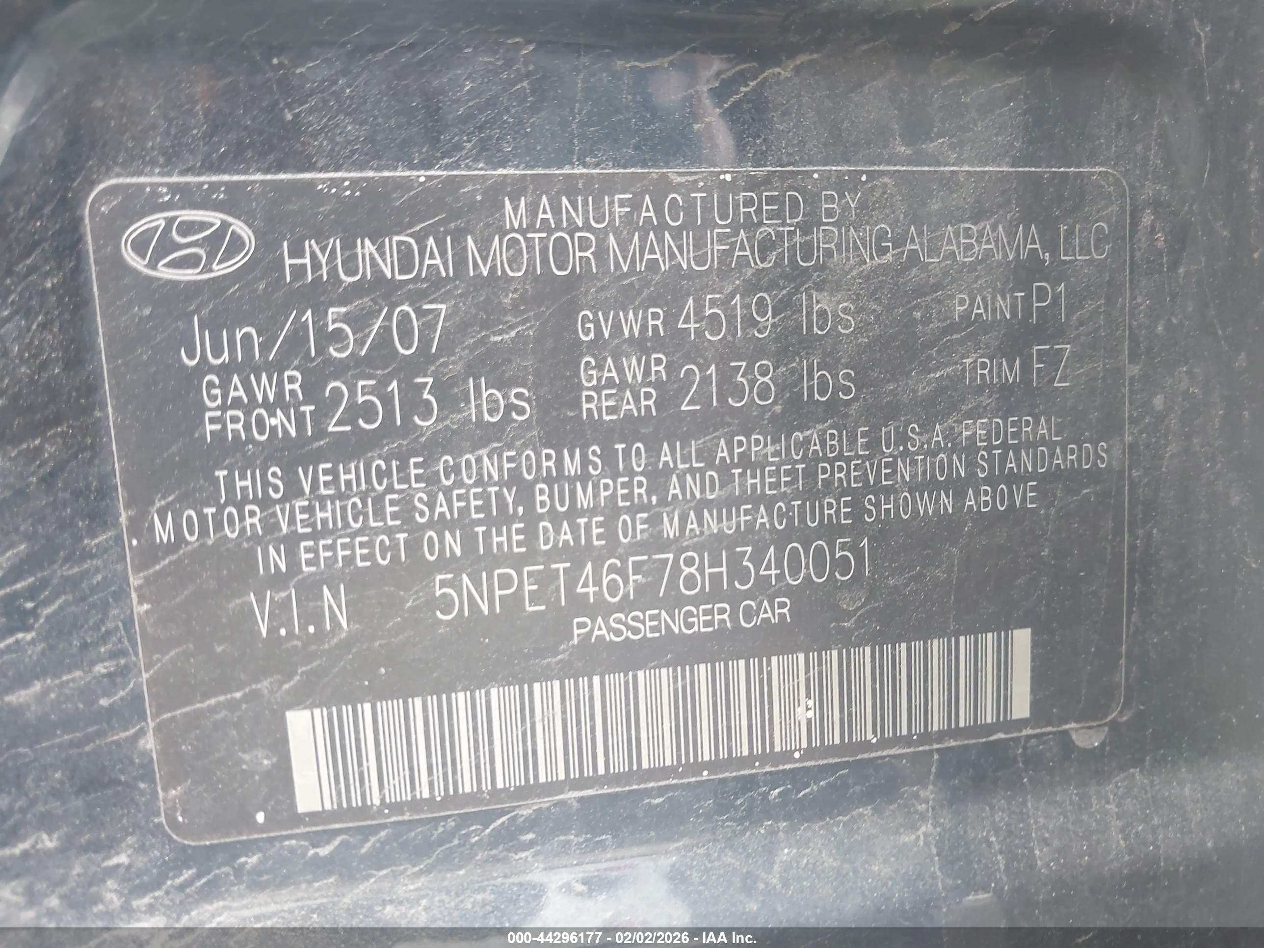 HYUNDAI SONATA image 9