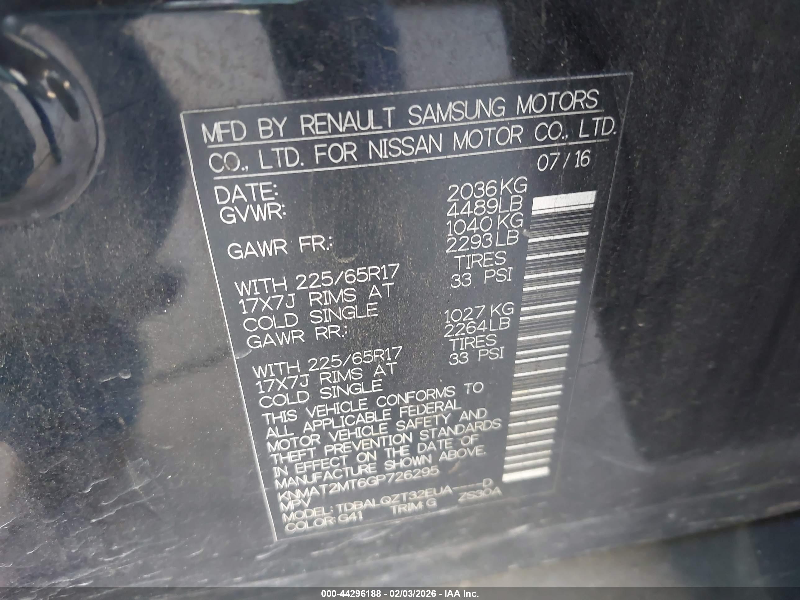 NISSAN ROGUE image 9