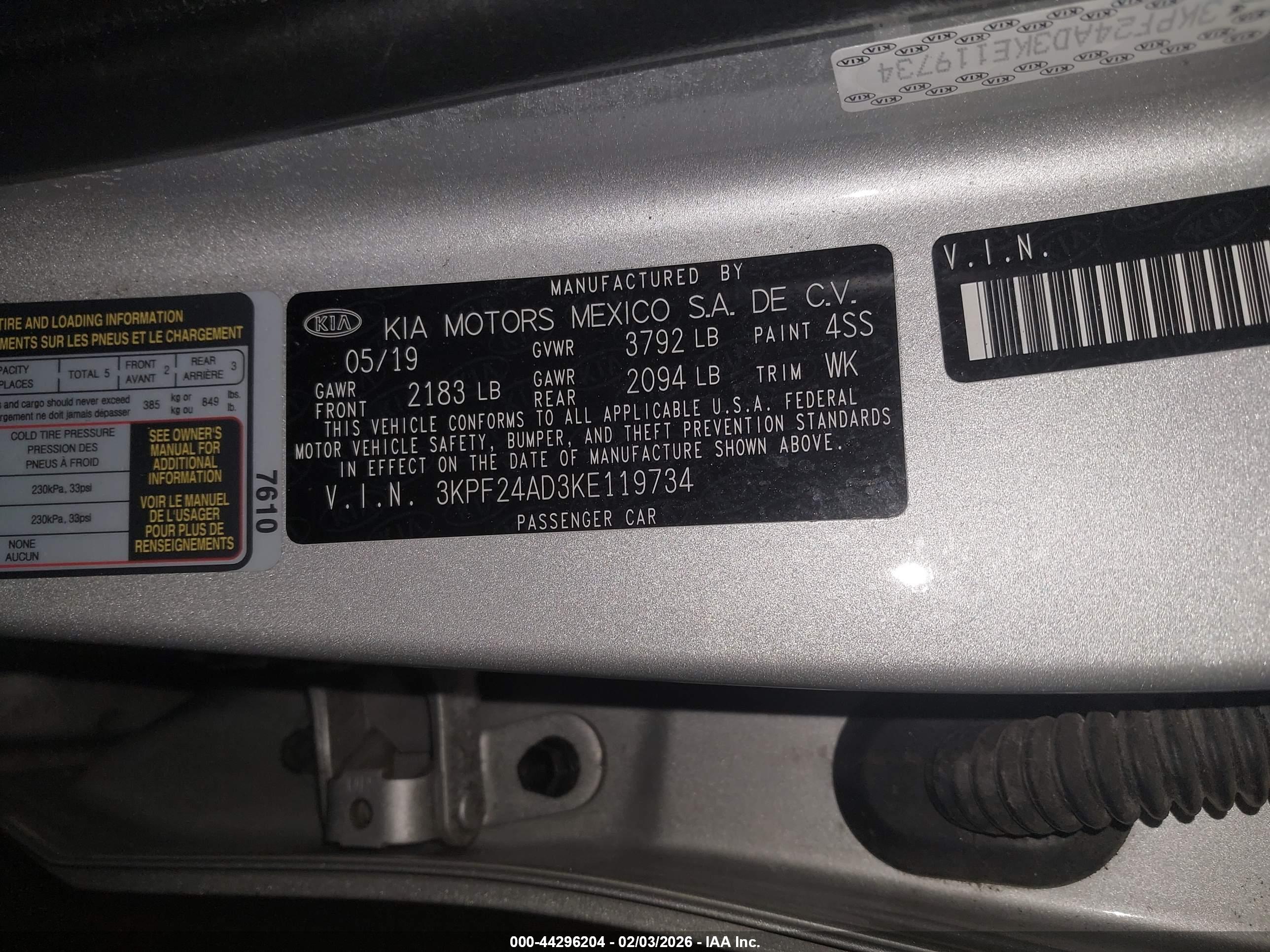 KIA FORTE image 9