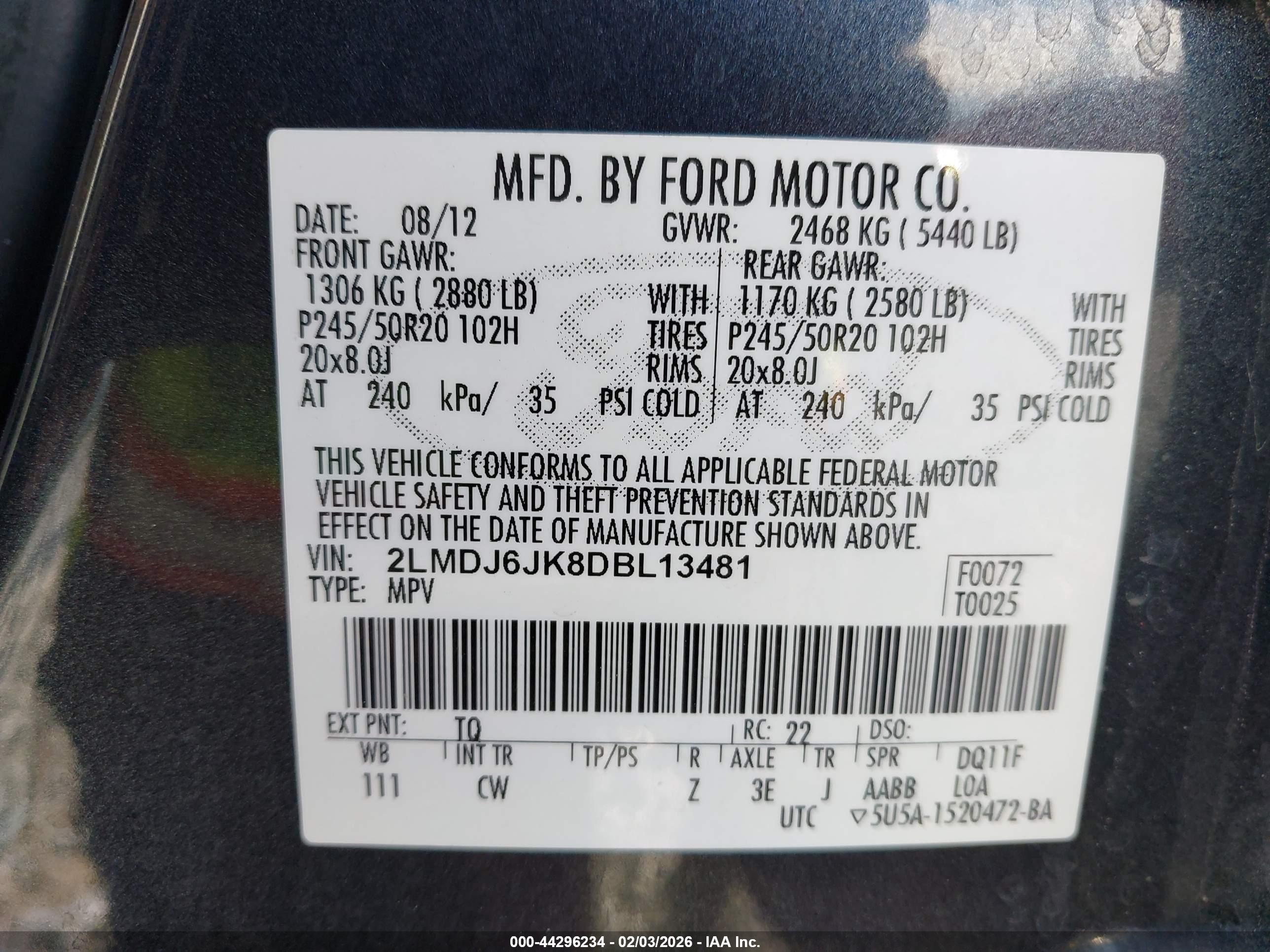 LINCOLN MKX image 9
