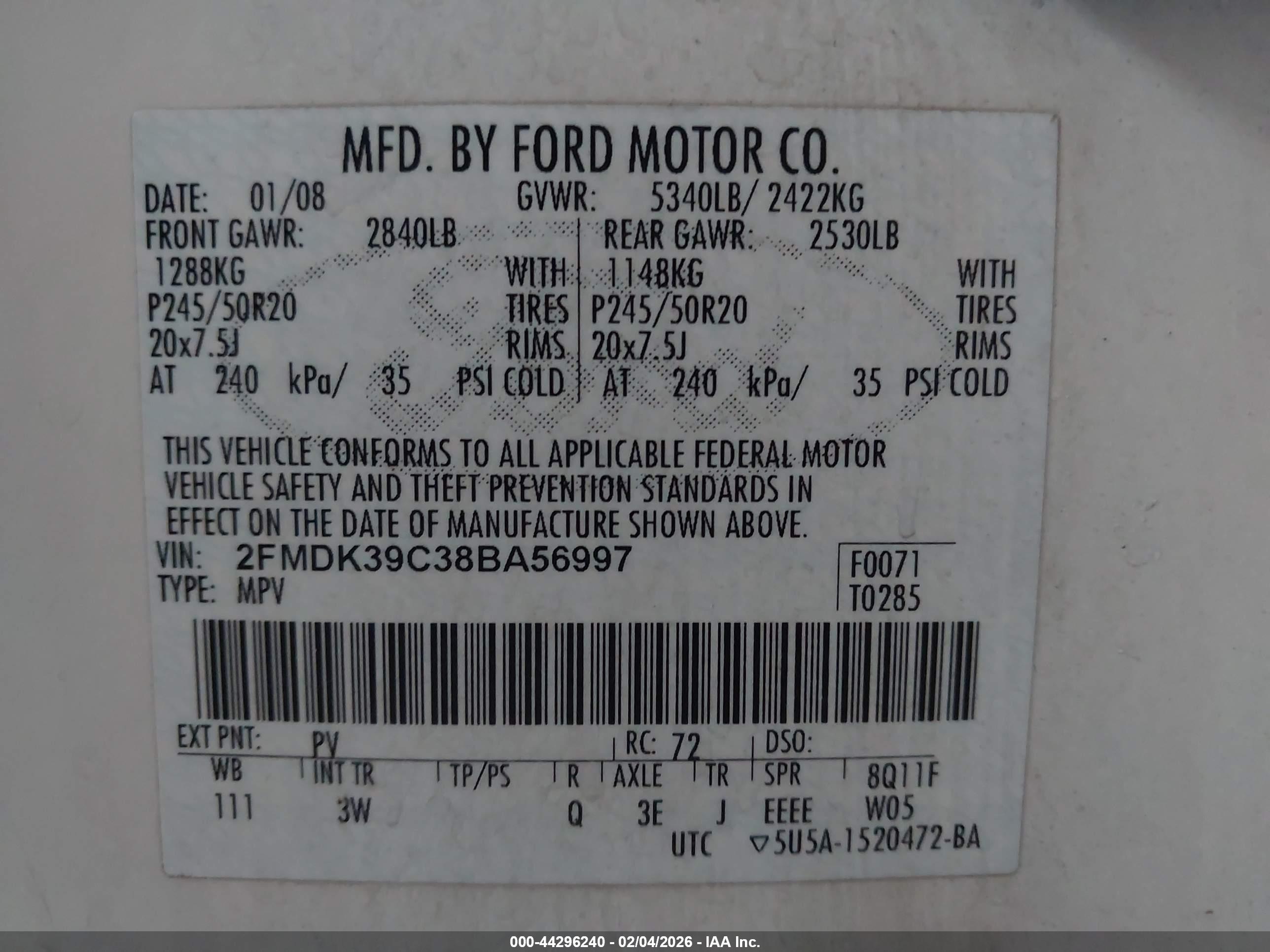 FORD EDGE image 9