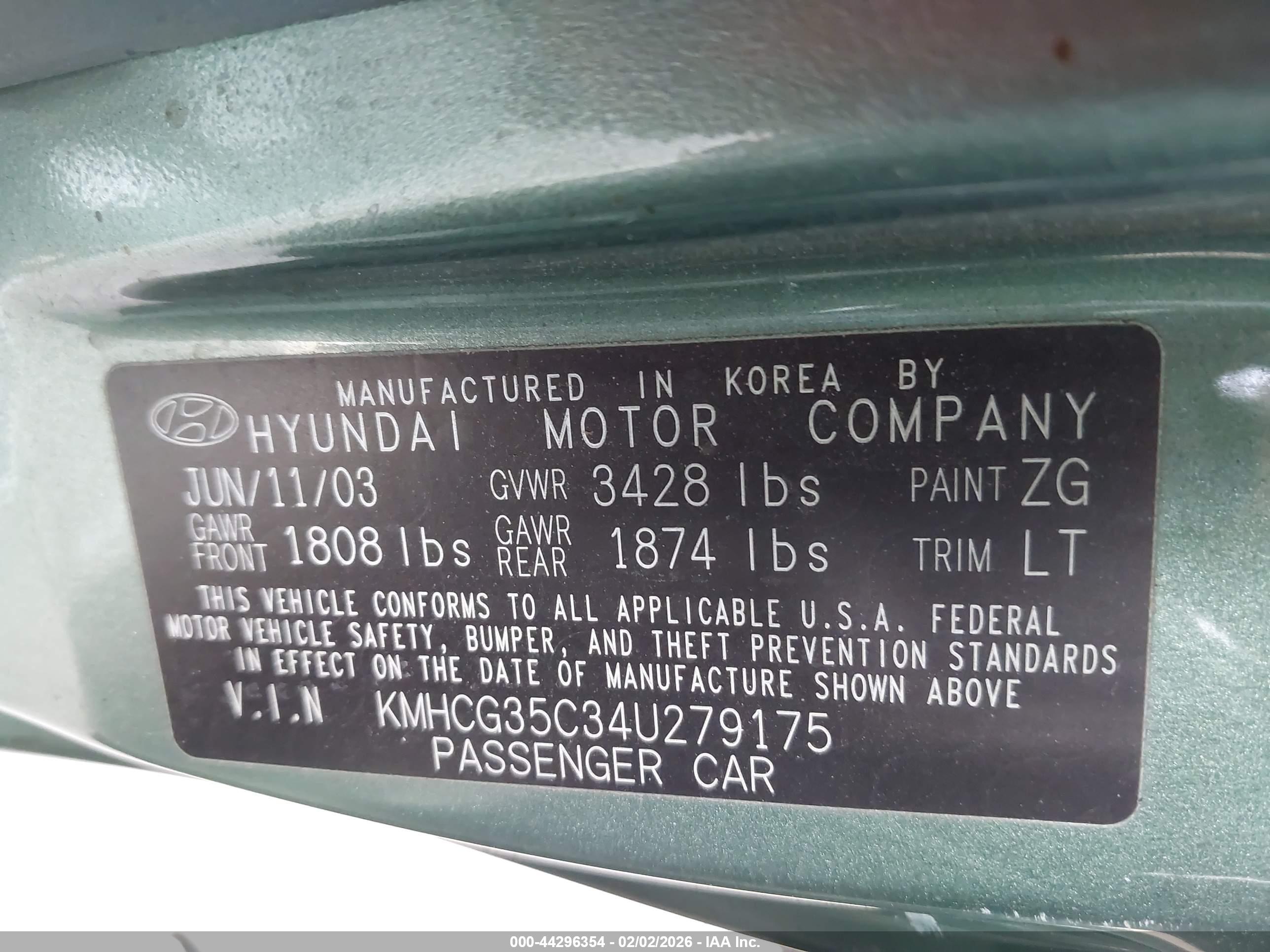 HYUNDAI ACCENT image 9