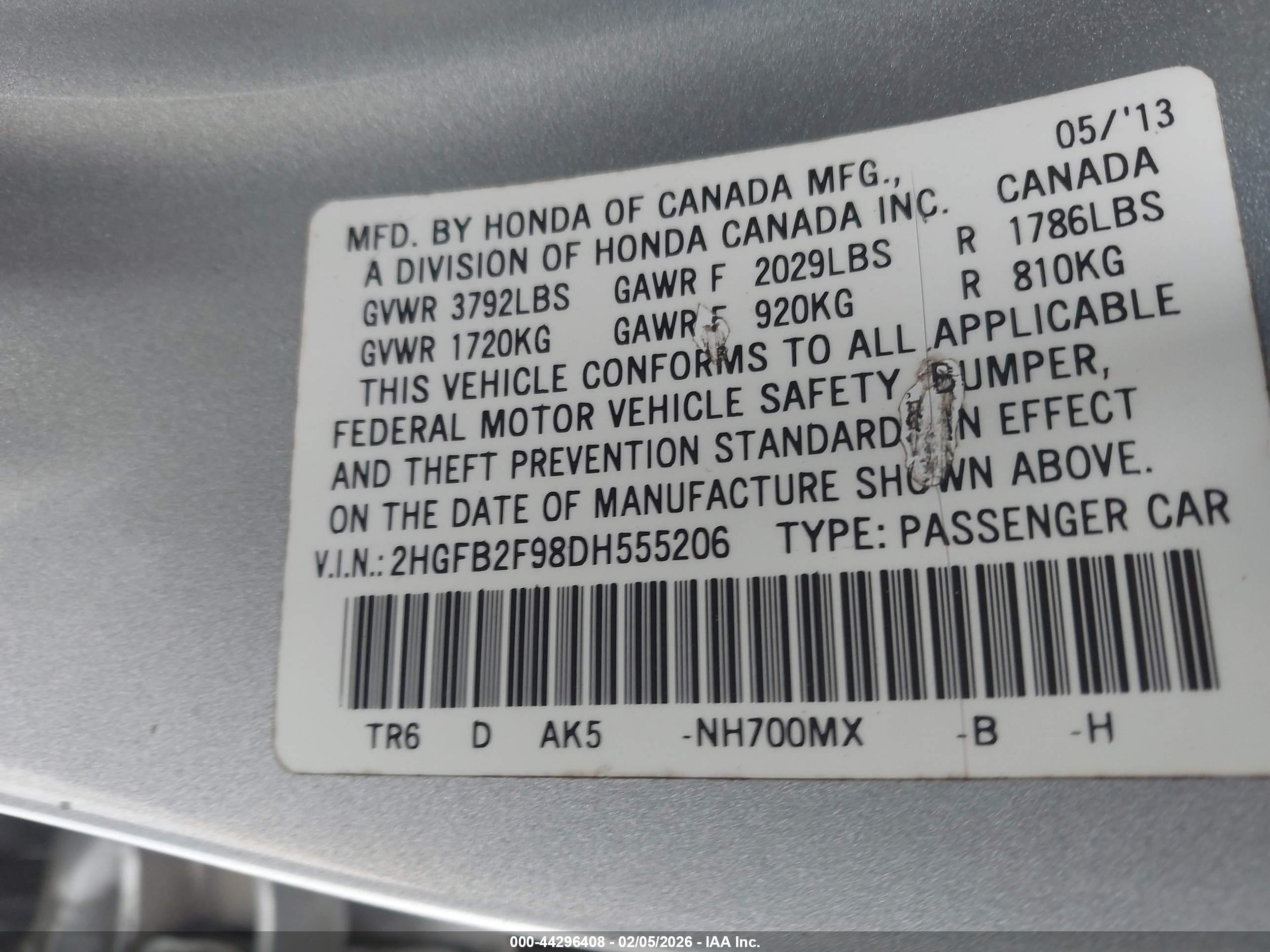 HONDA CIVIC image 9
