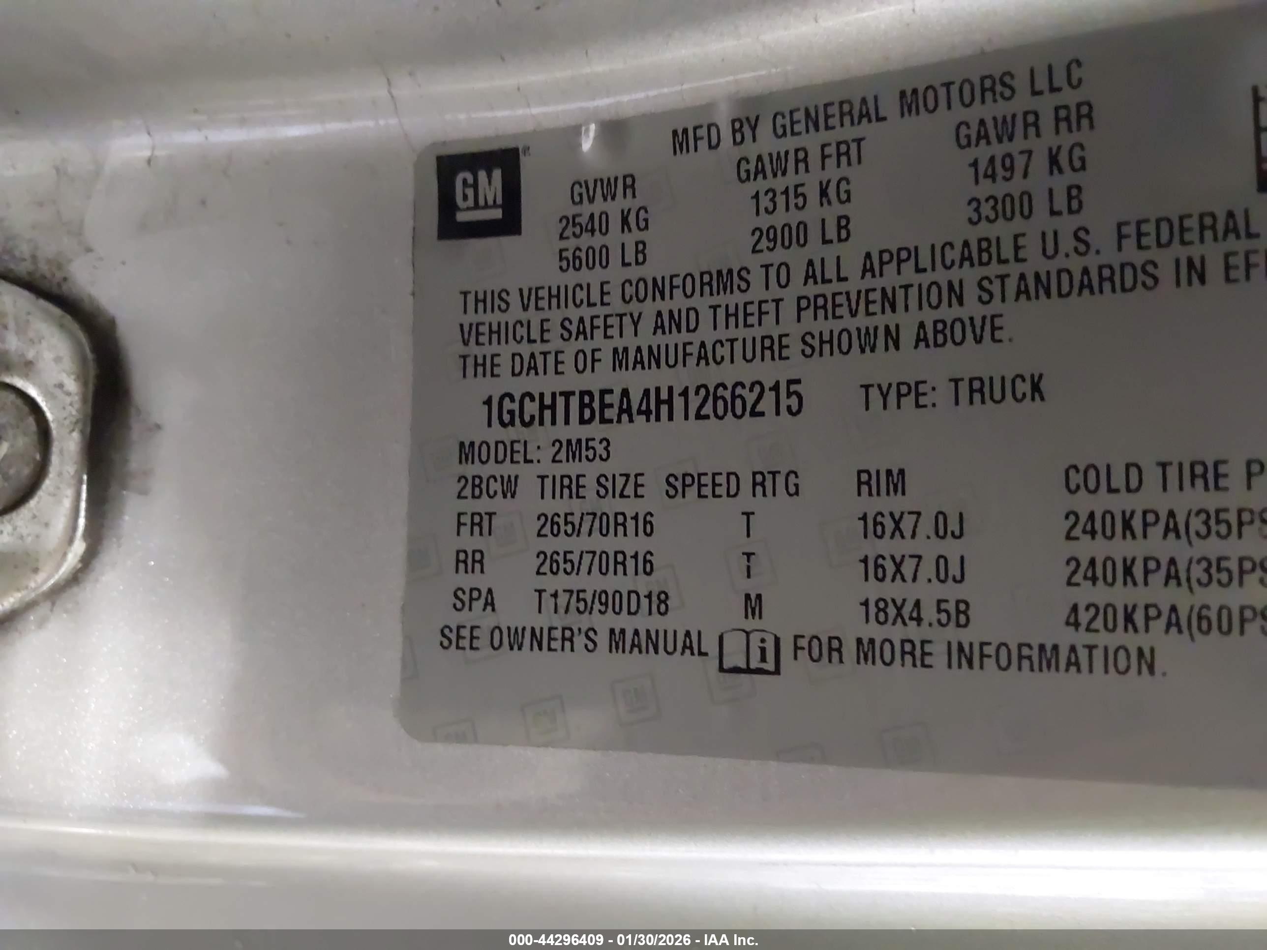 CHEVROLET COLORADO image 9