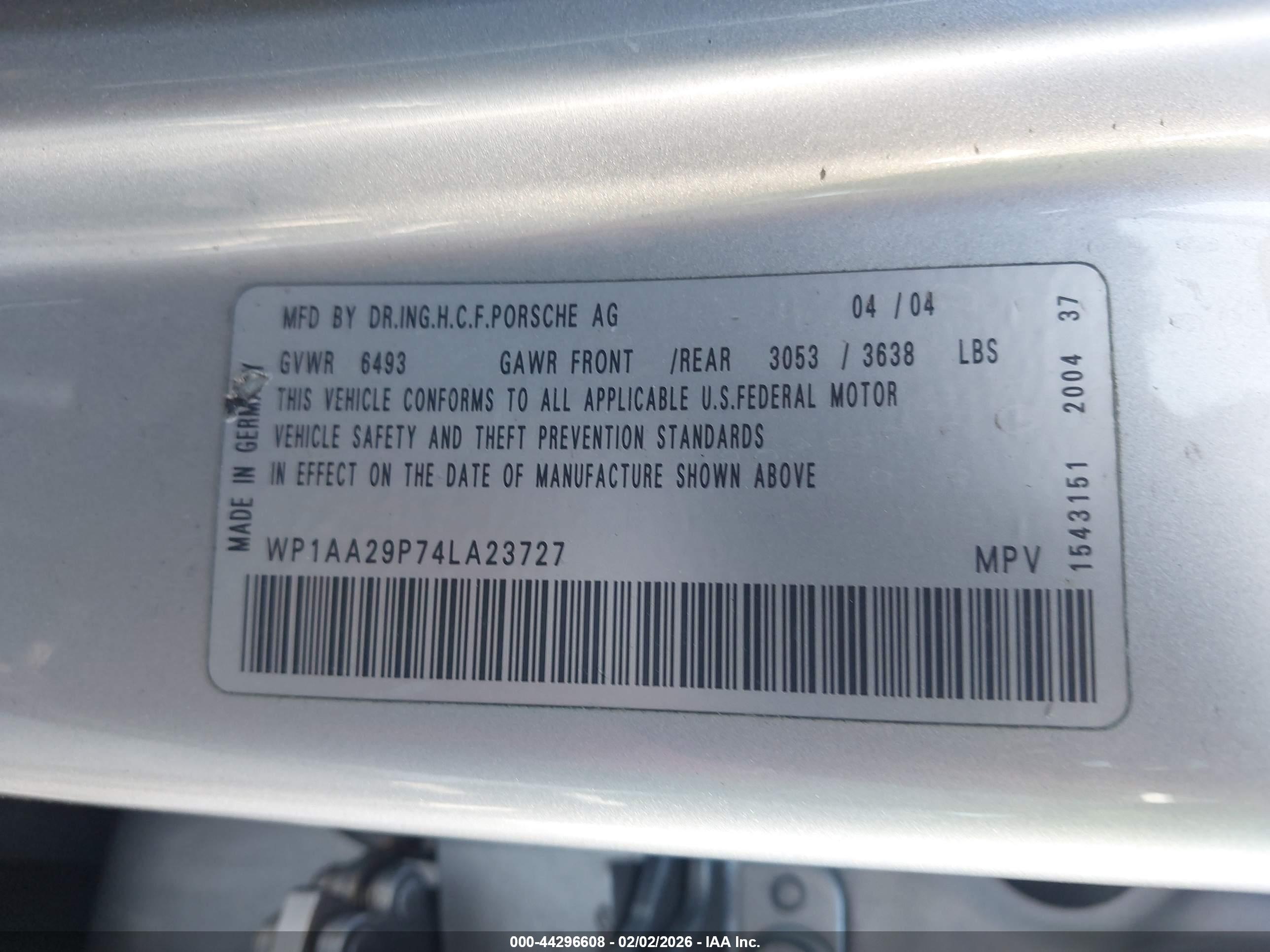 PORSCHE CAYENNE image 9
