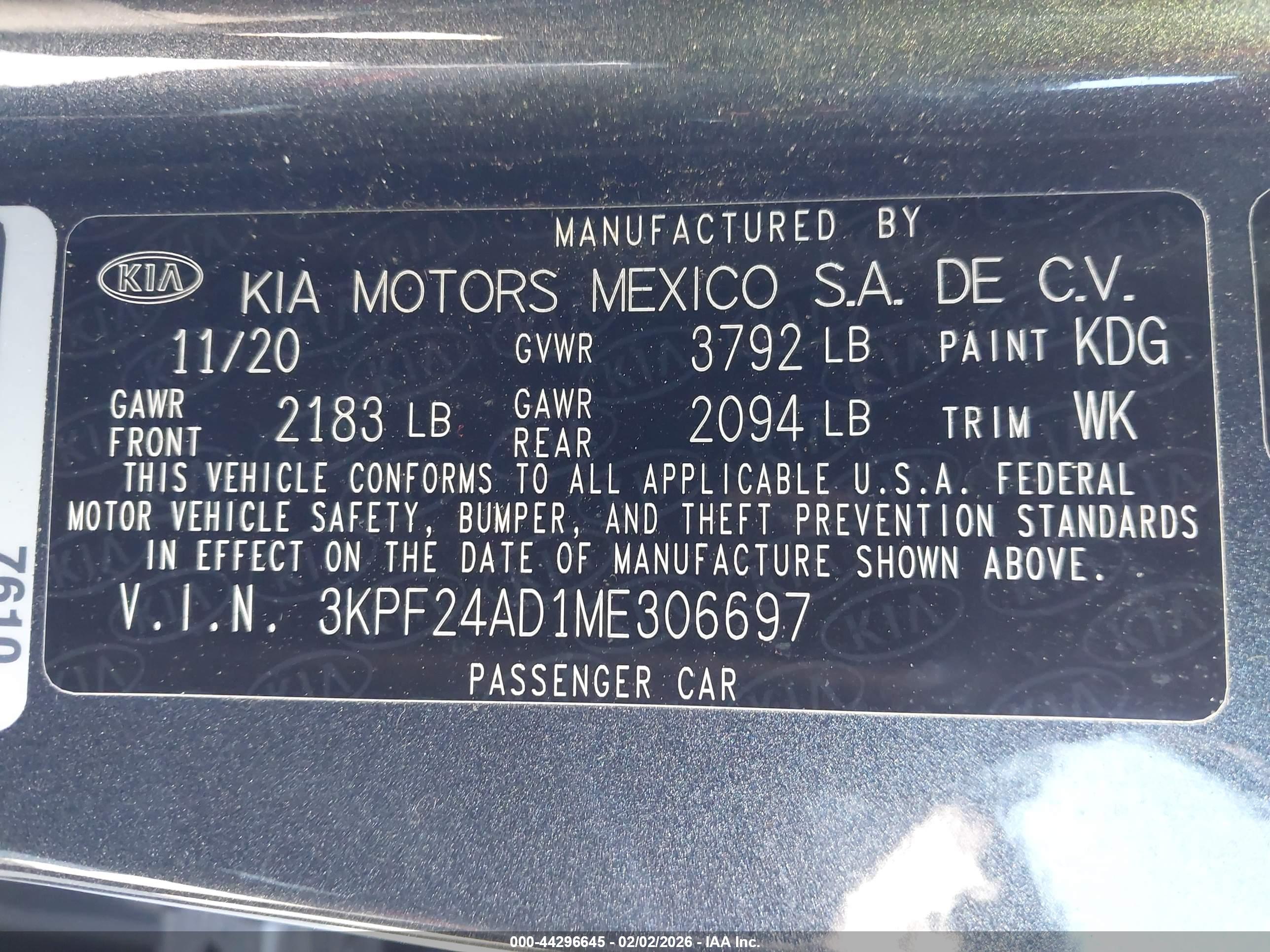 KIA FORTE image 9