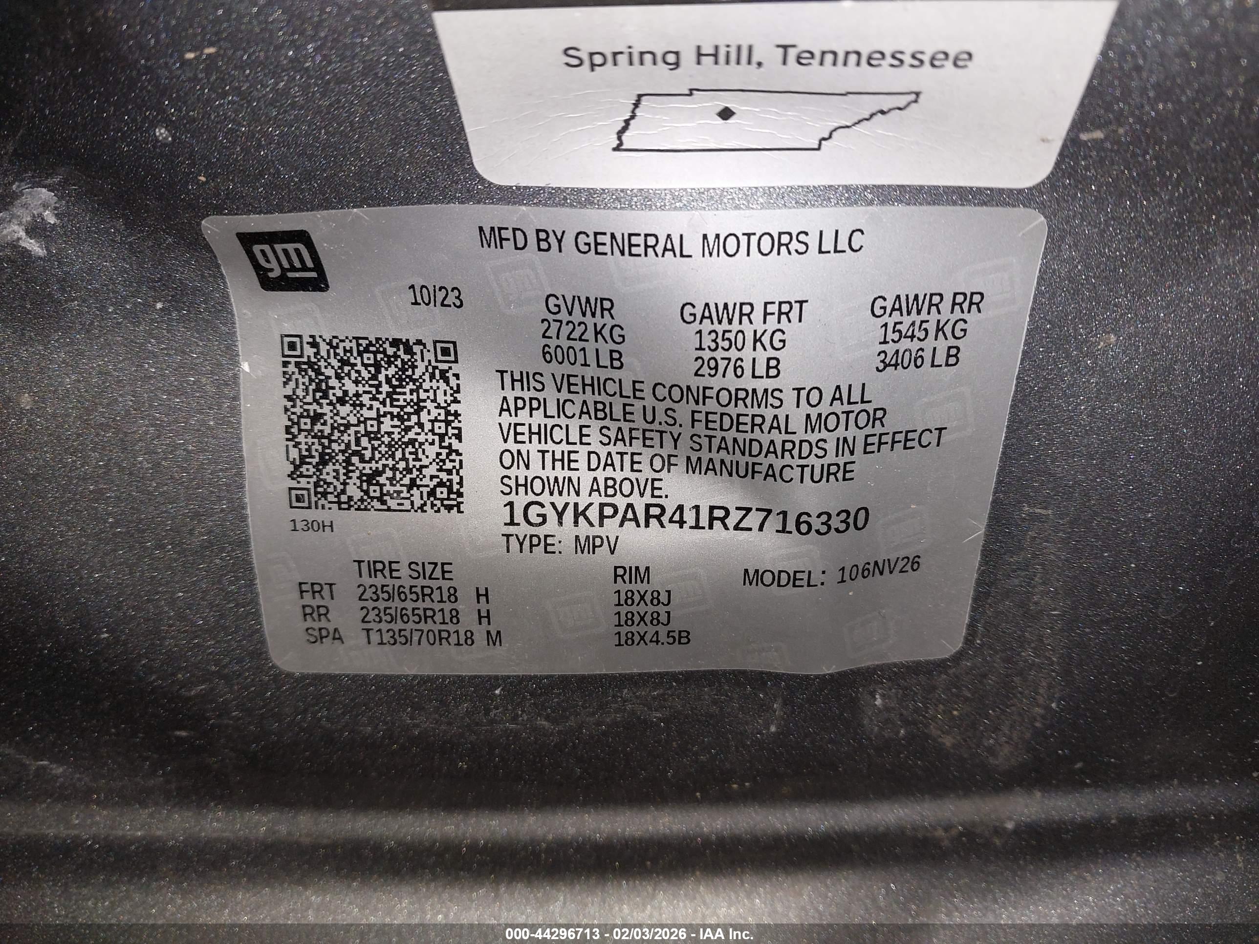 CADILLAC XT6 image 9