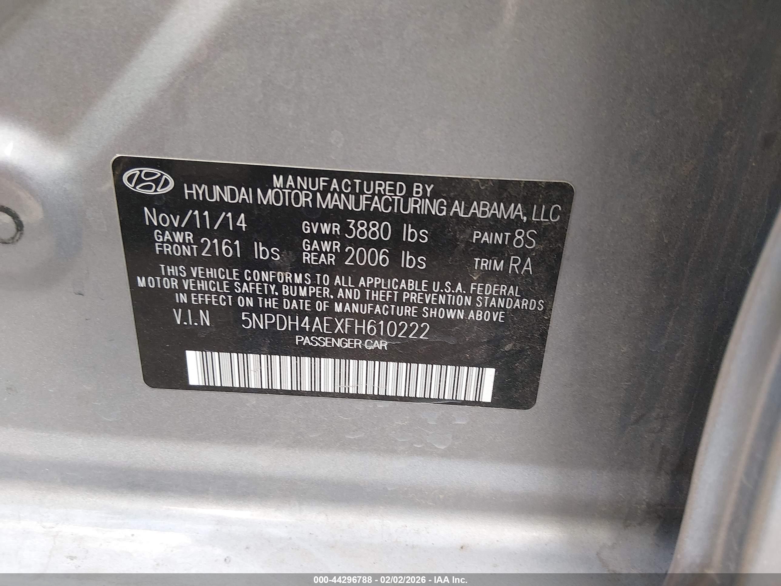 HYUNDAI ELANTRA image 9