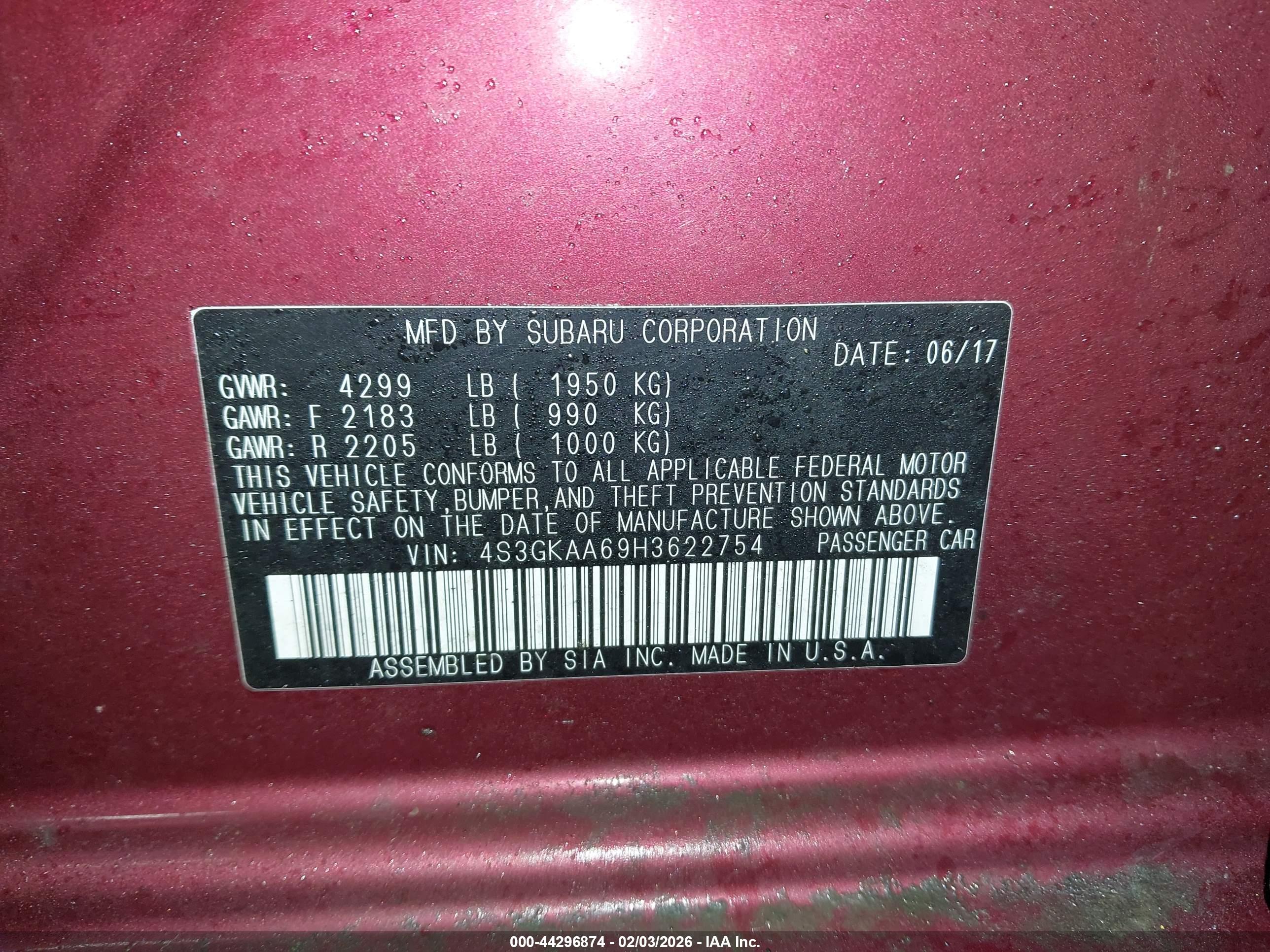 SUBARU IMPREZA image 9