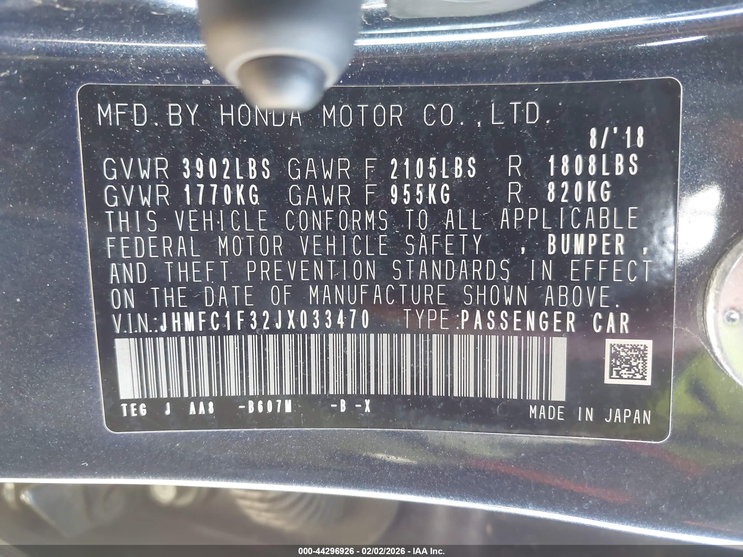HONDA CIVIC image 9