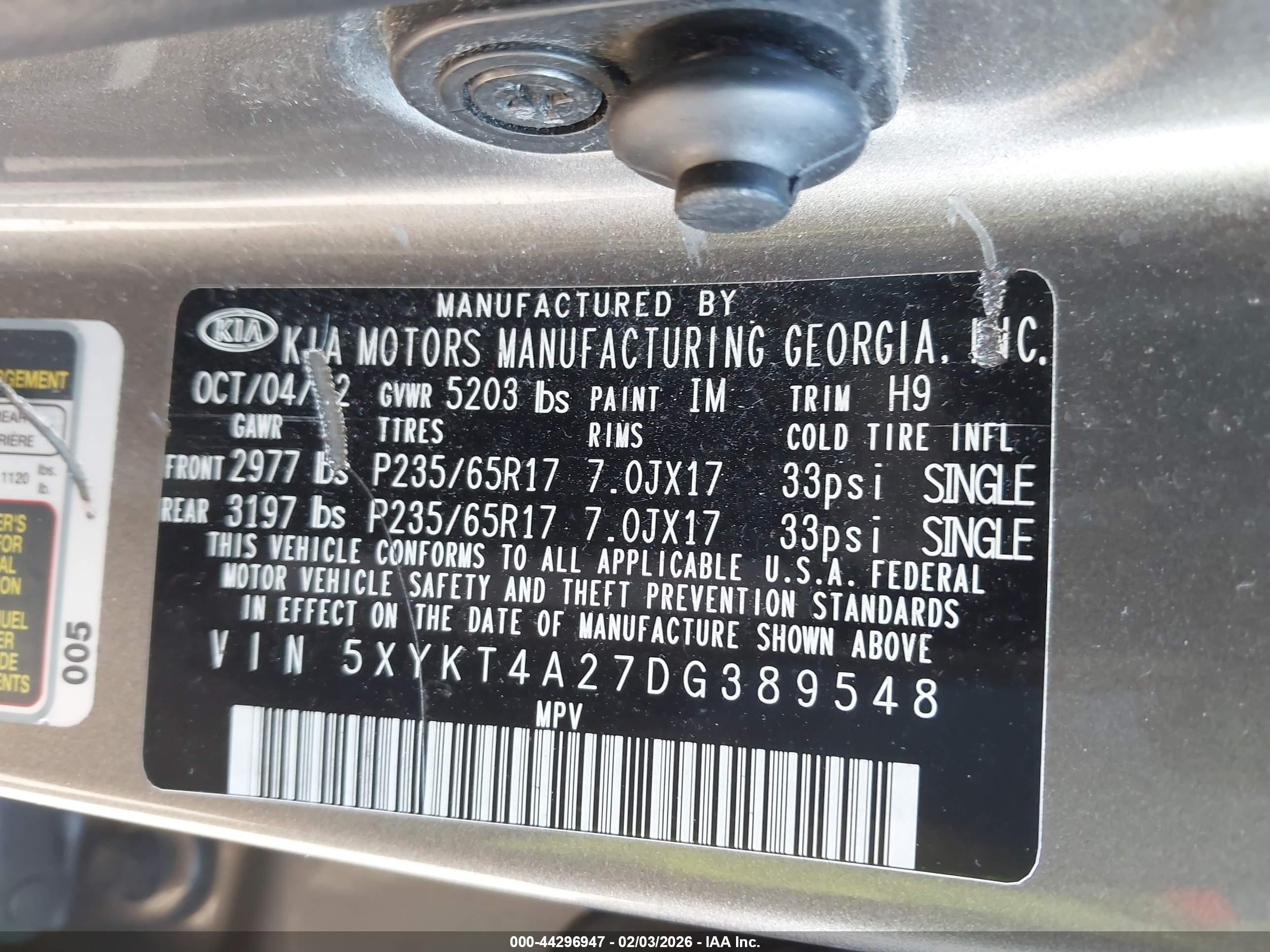 KIA SORENTO image 9