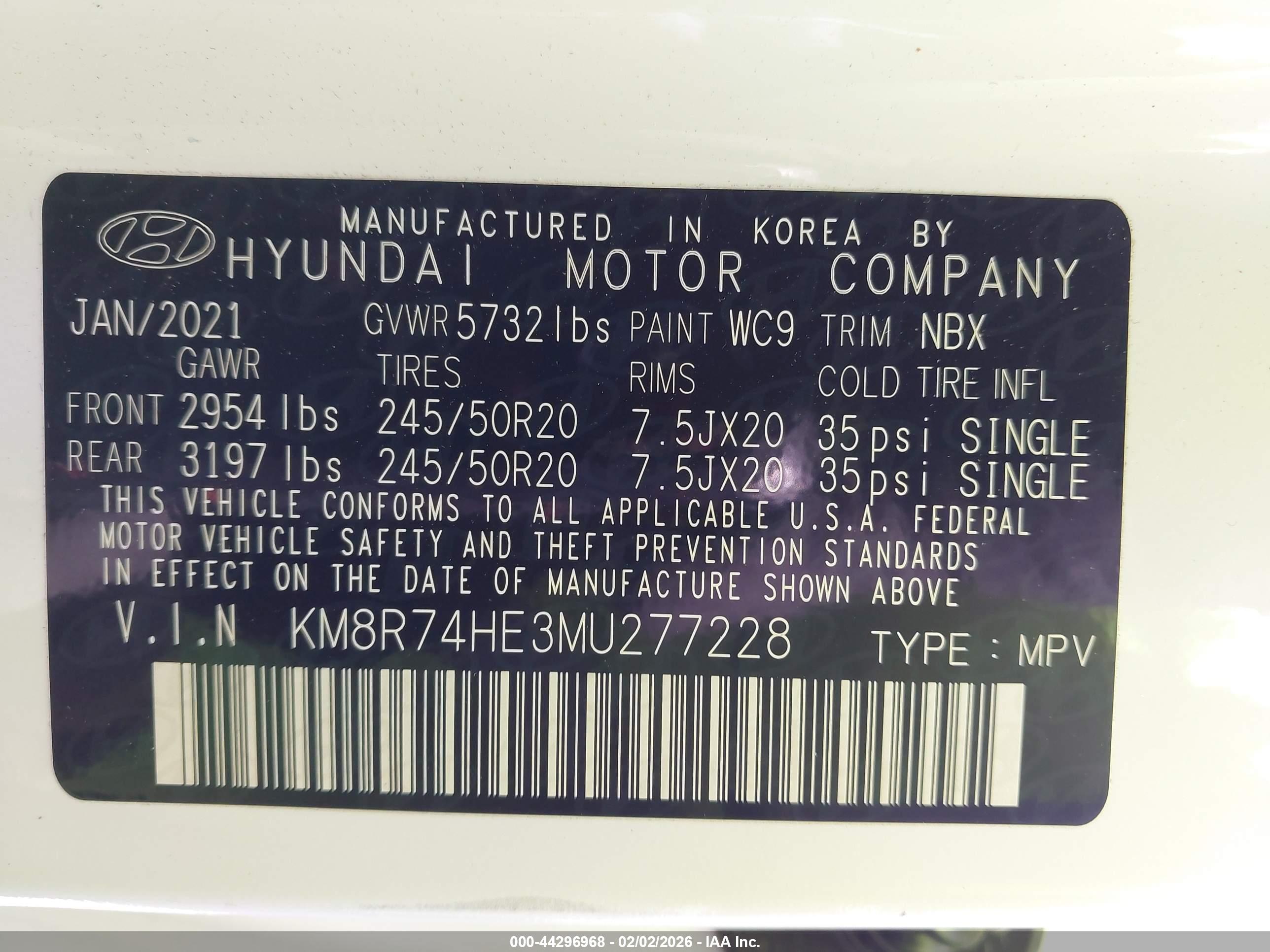 HYUNDAI PALISADE image 9