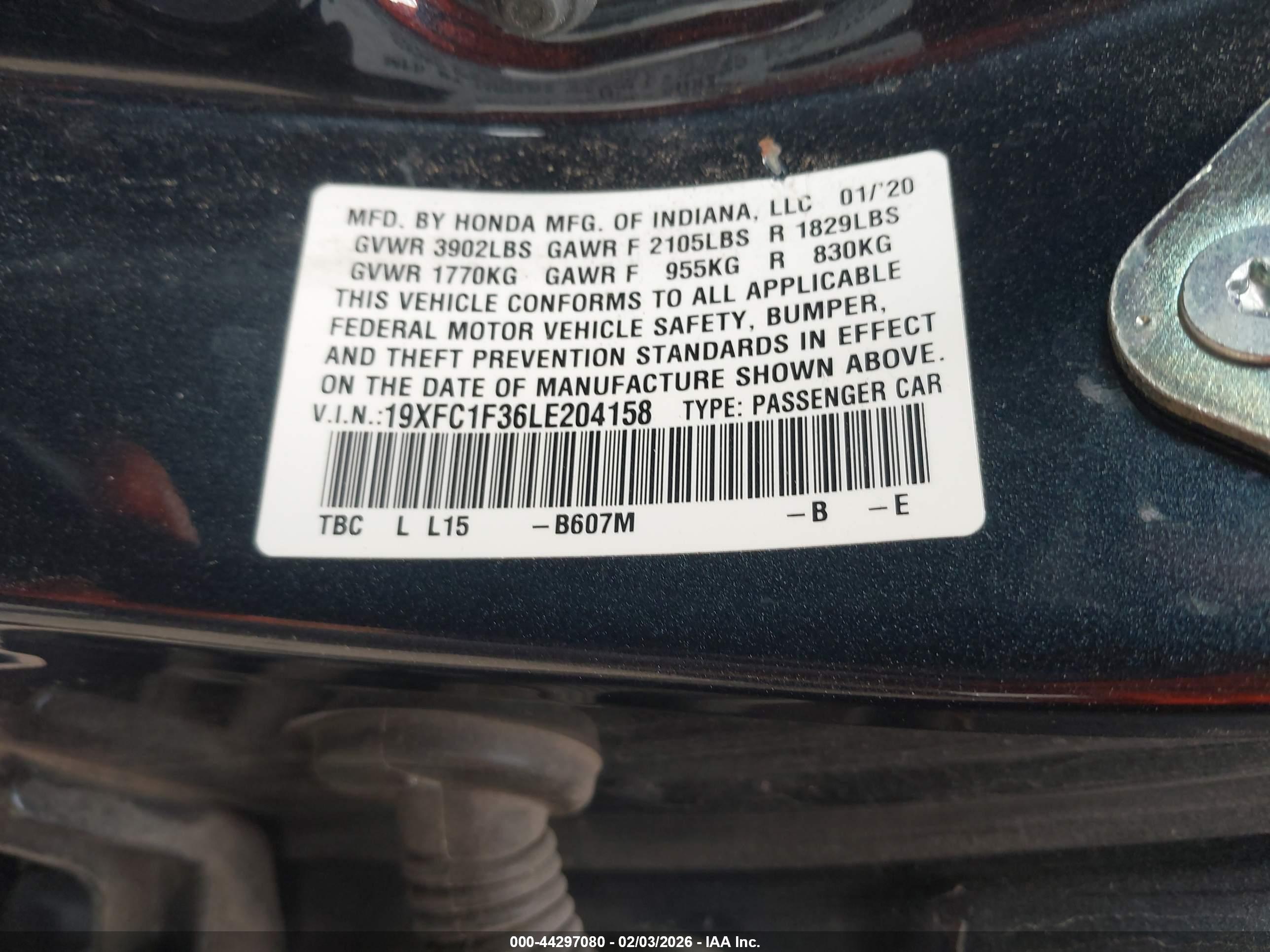 HONDA CIVIC image 9