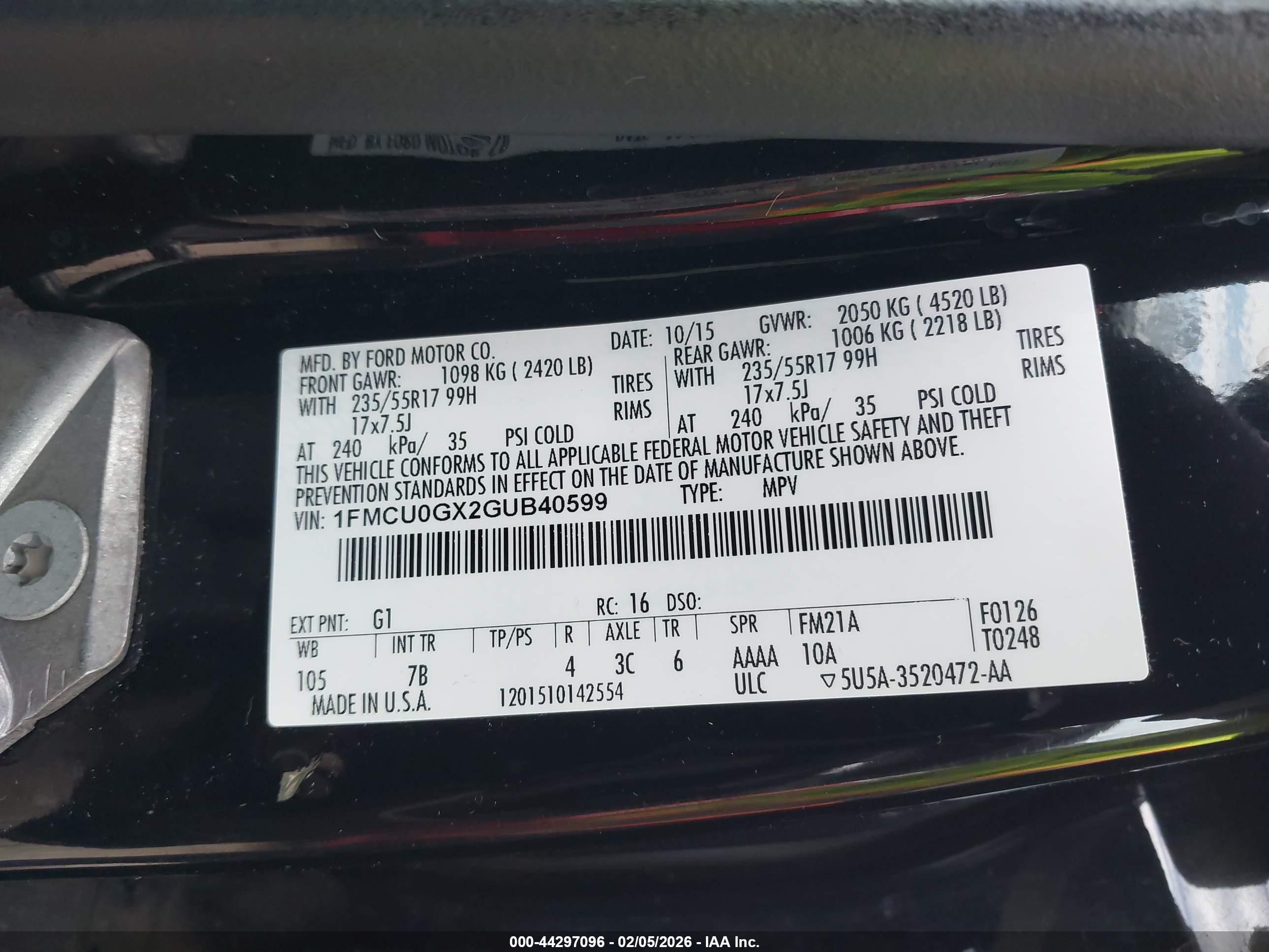 FORD ESCAPE image 9