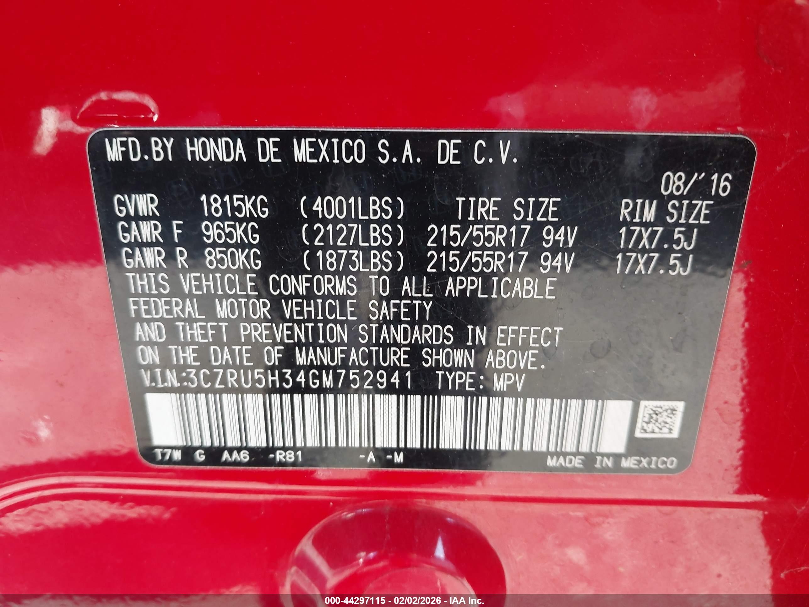 HONDA HR-V image 9