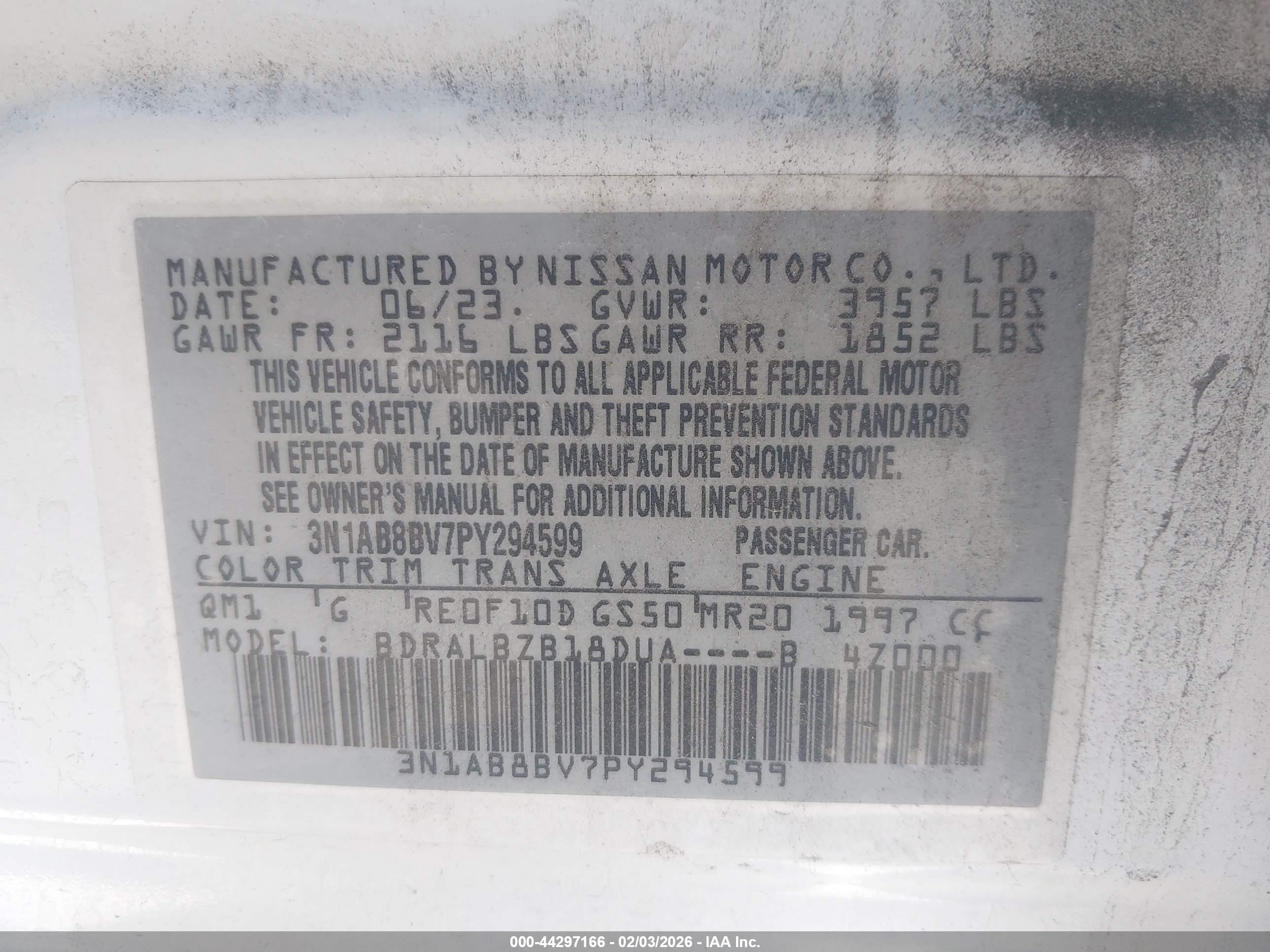 NISSAN SENTRA image 9