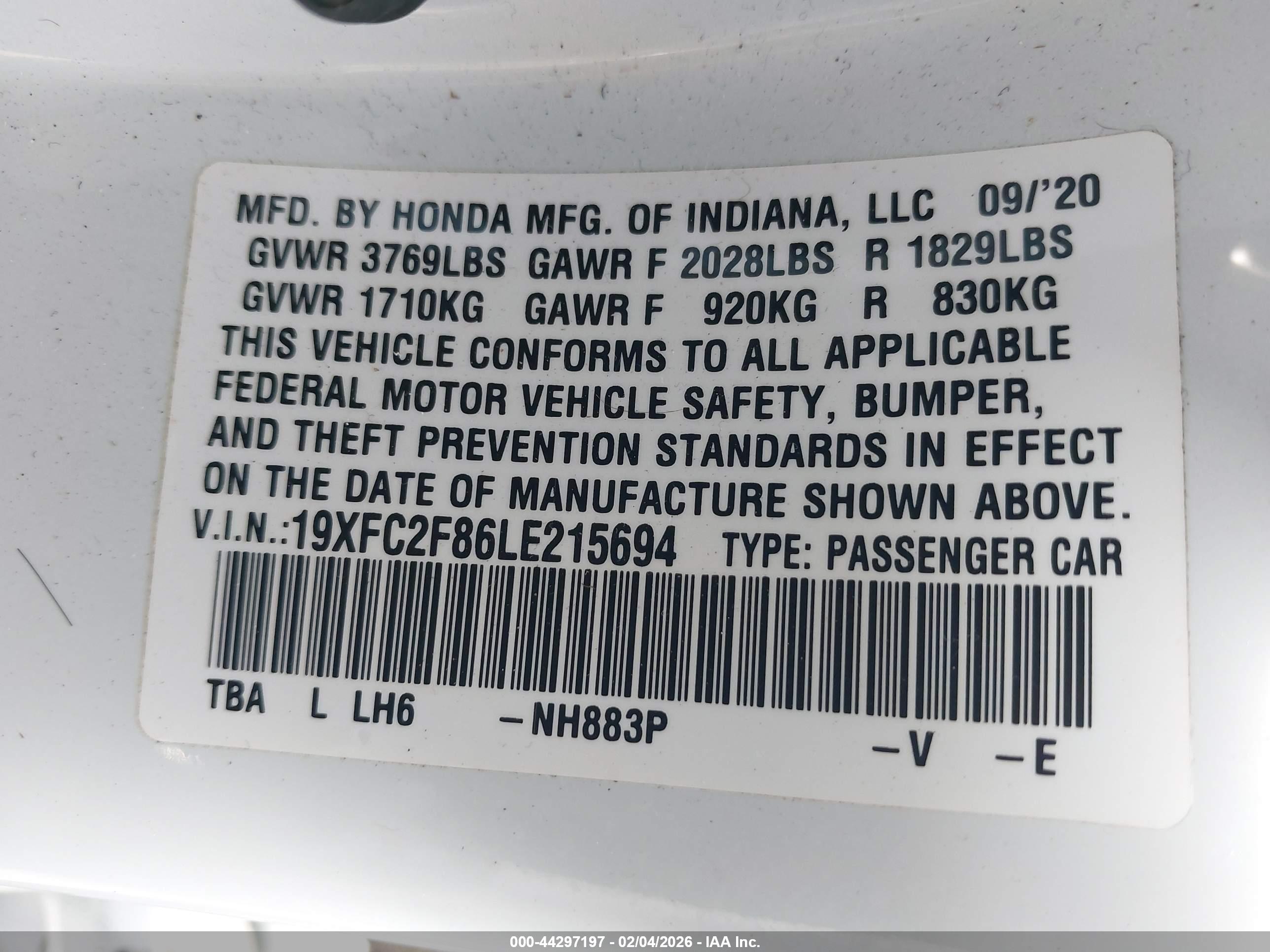 HONDA CIVIC image 9
