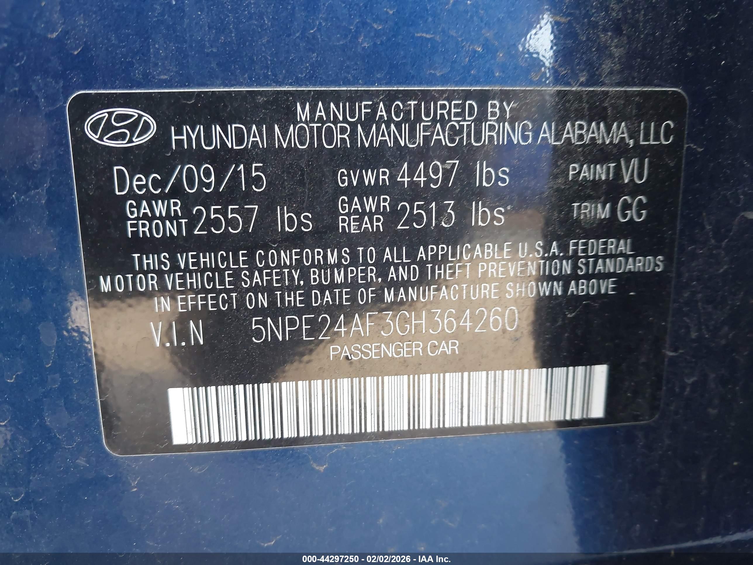 HYUNDAI SONATA image 9