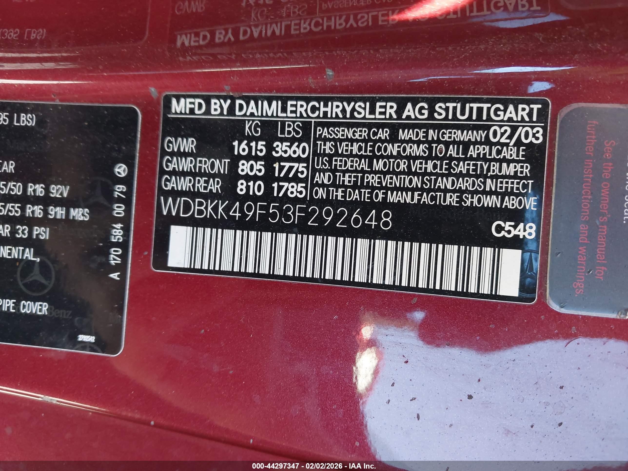 MERCEDES-BENZ SLK image 9
