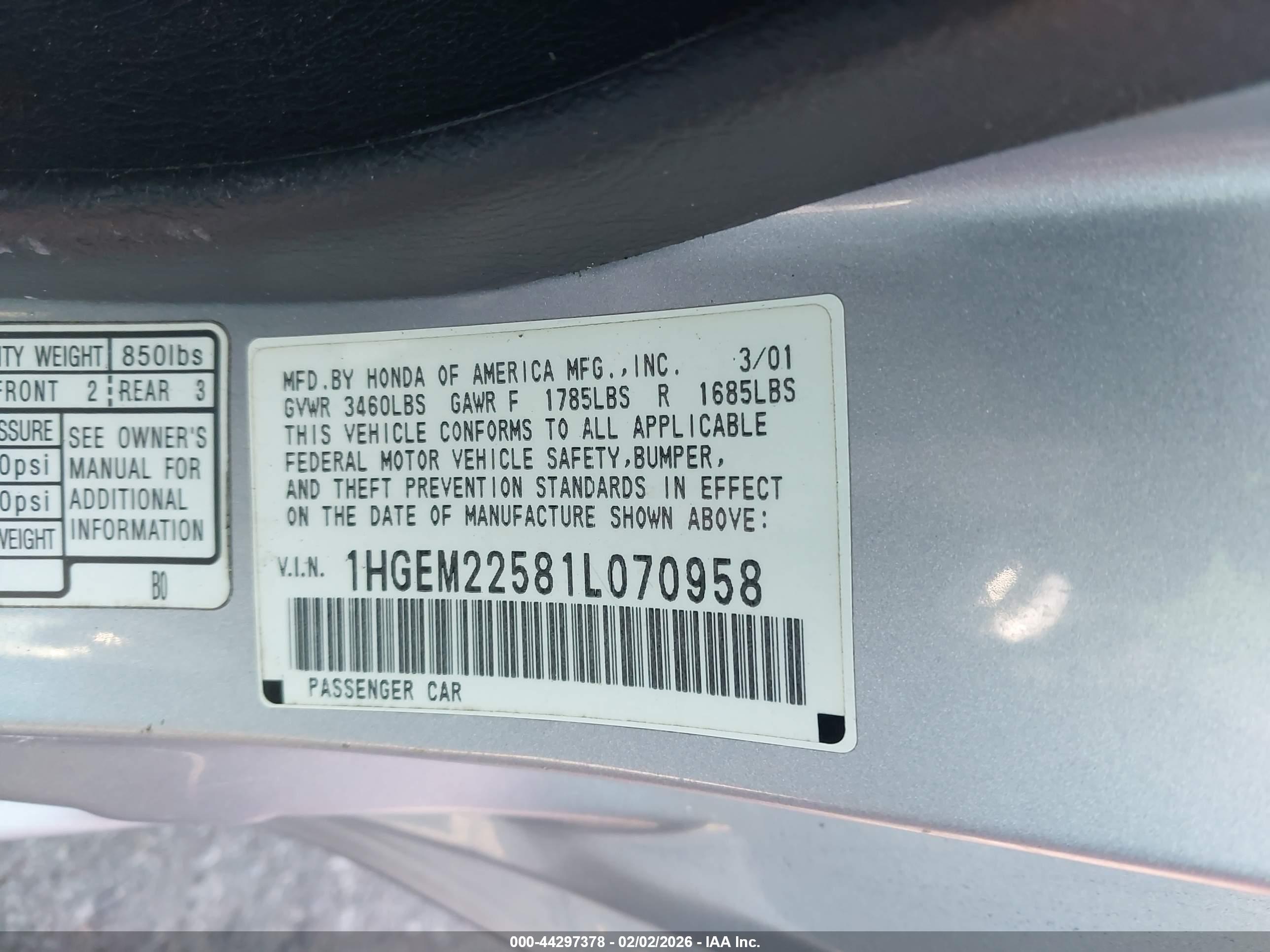 HONDA CIVIC image 9