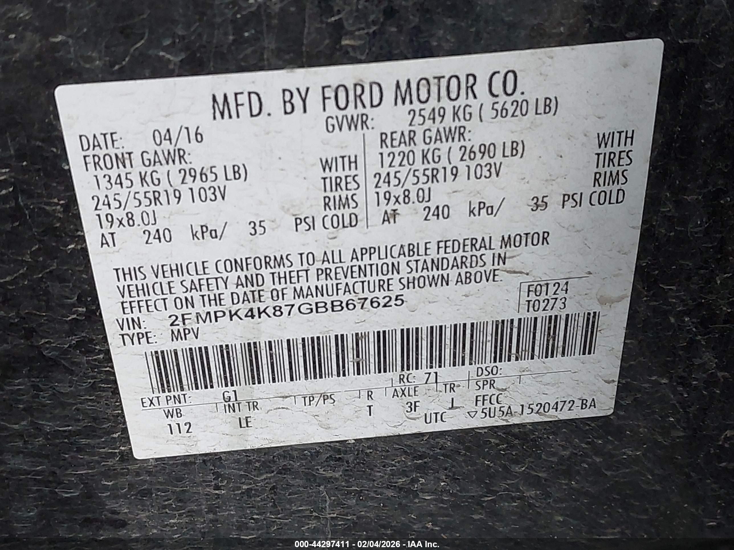 FORD EDGE image 9