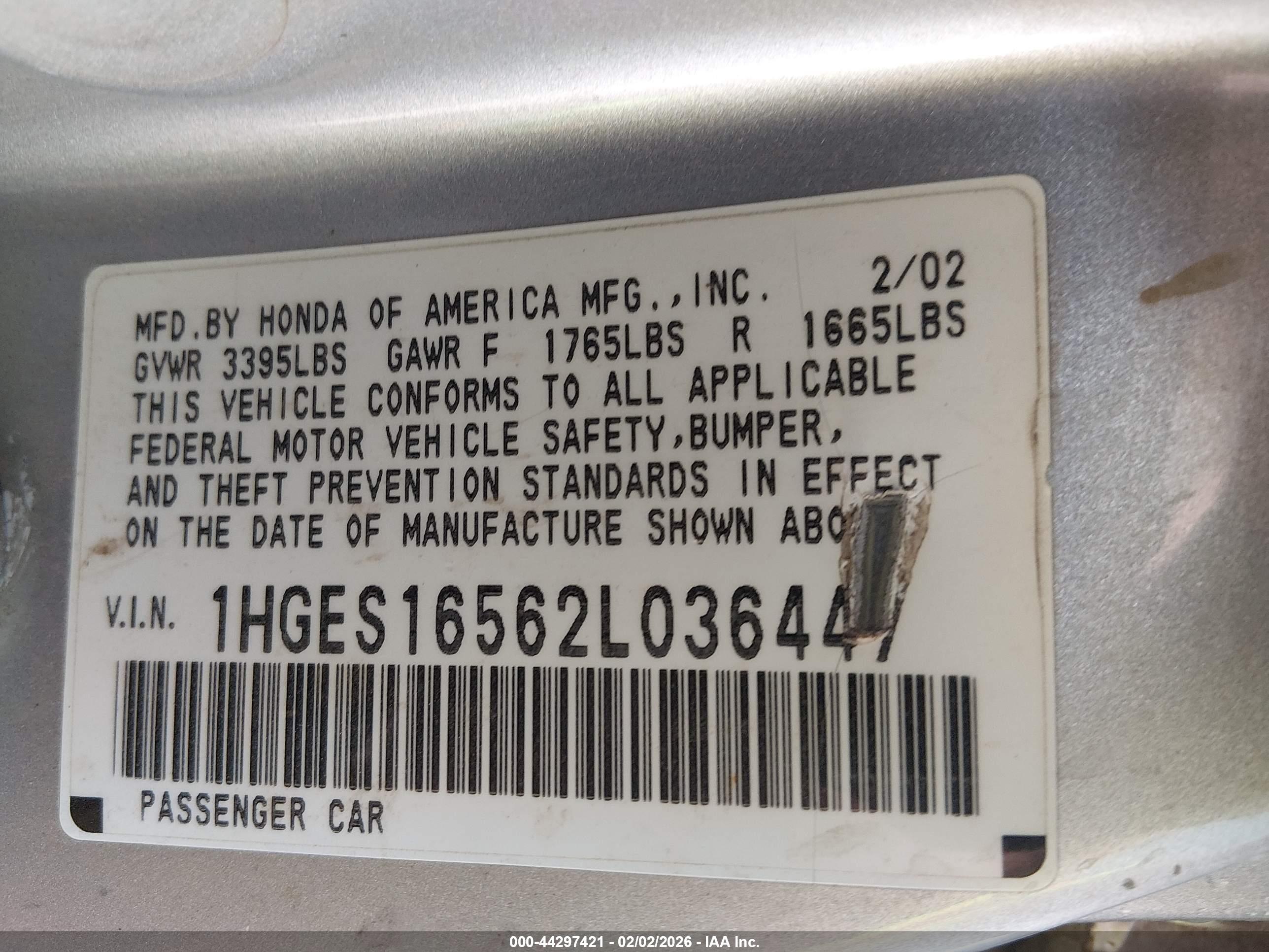HONDA CIVIC image 9