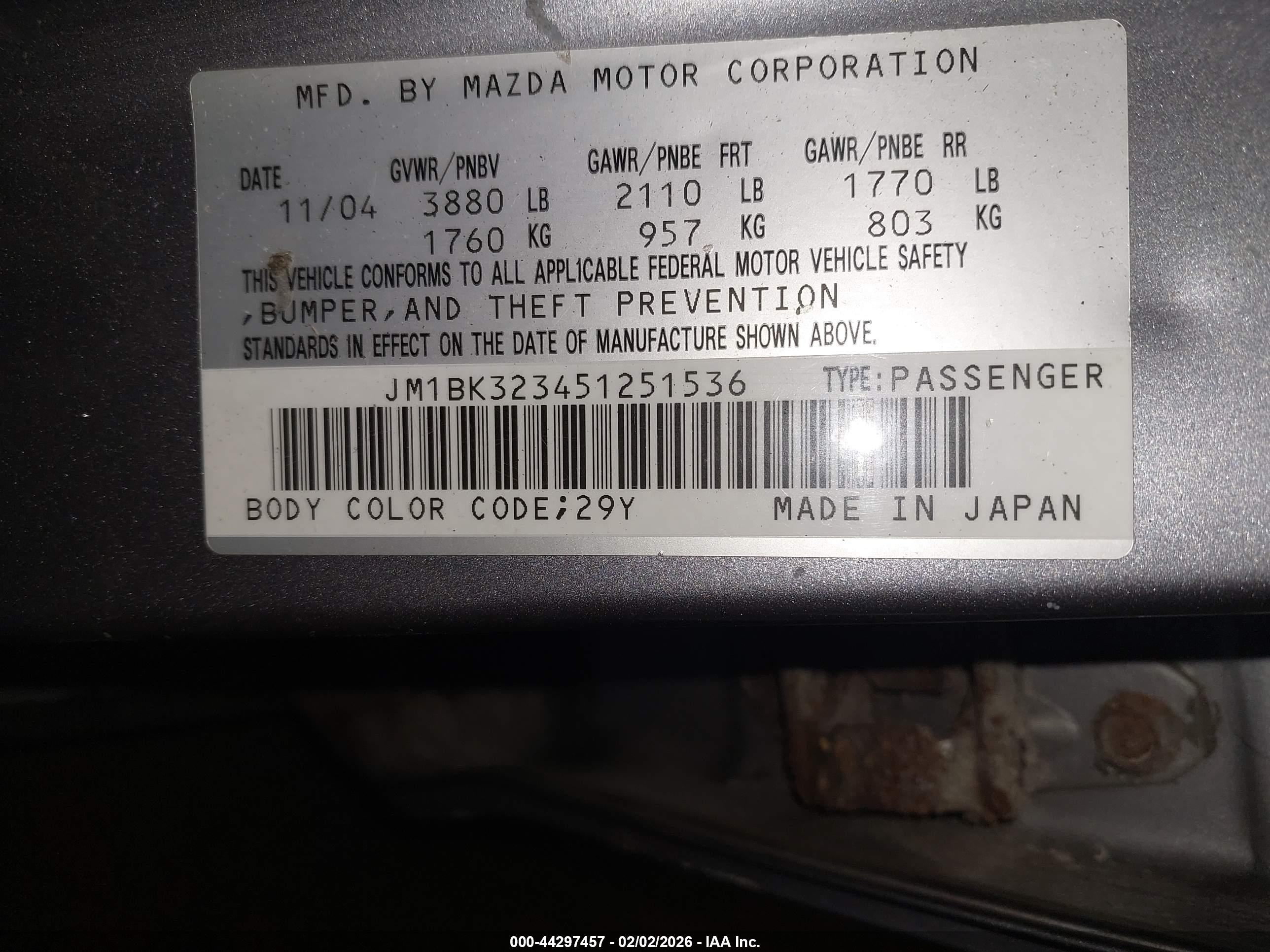 MAZDA MAZDA3 image 9