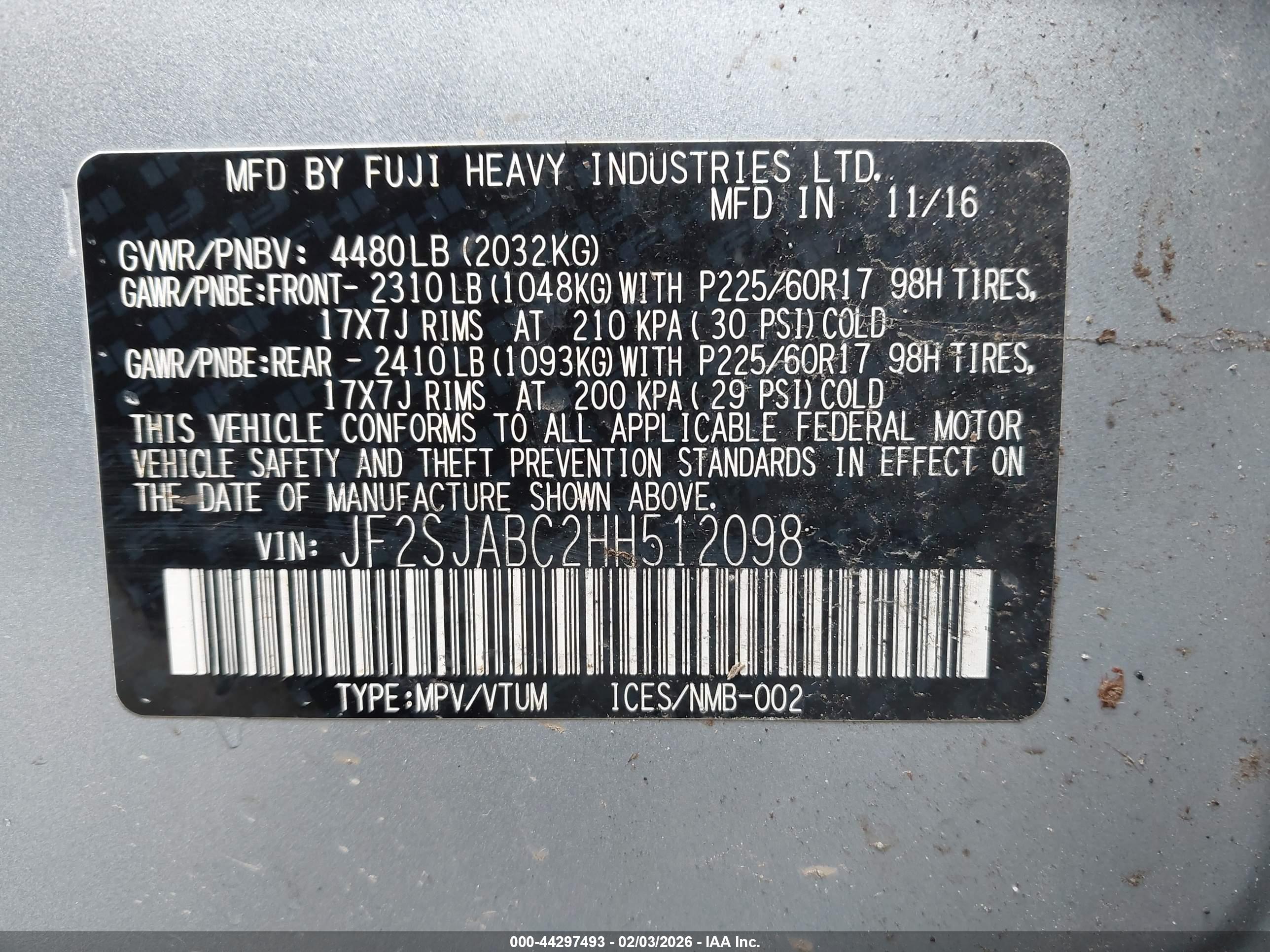 SUBARU FORESTER image 9