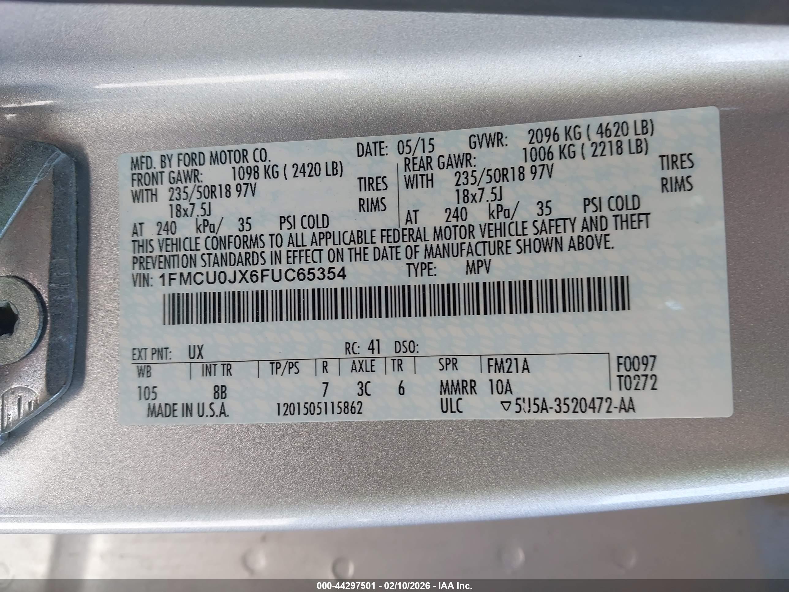FORD ESCAPE image 9