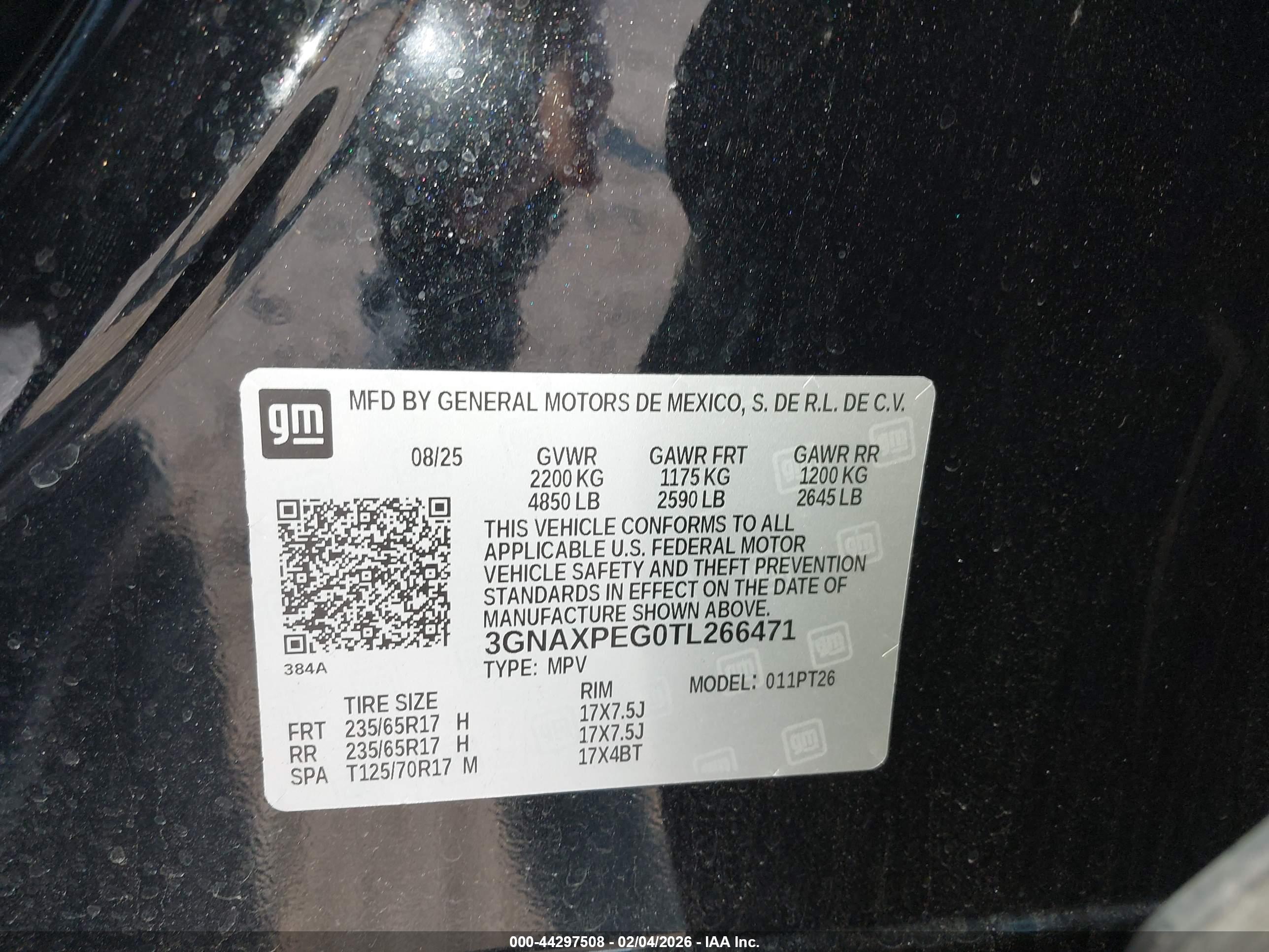 CHEVROLET EQUINOX image 9