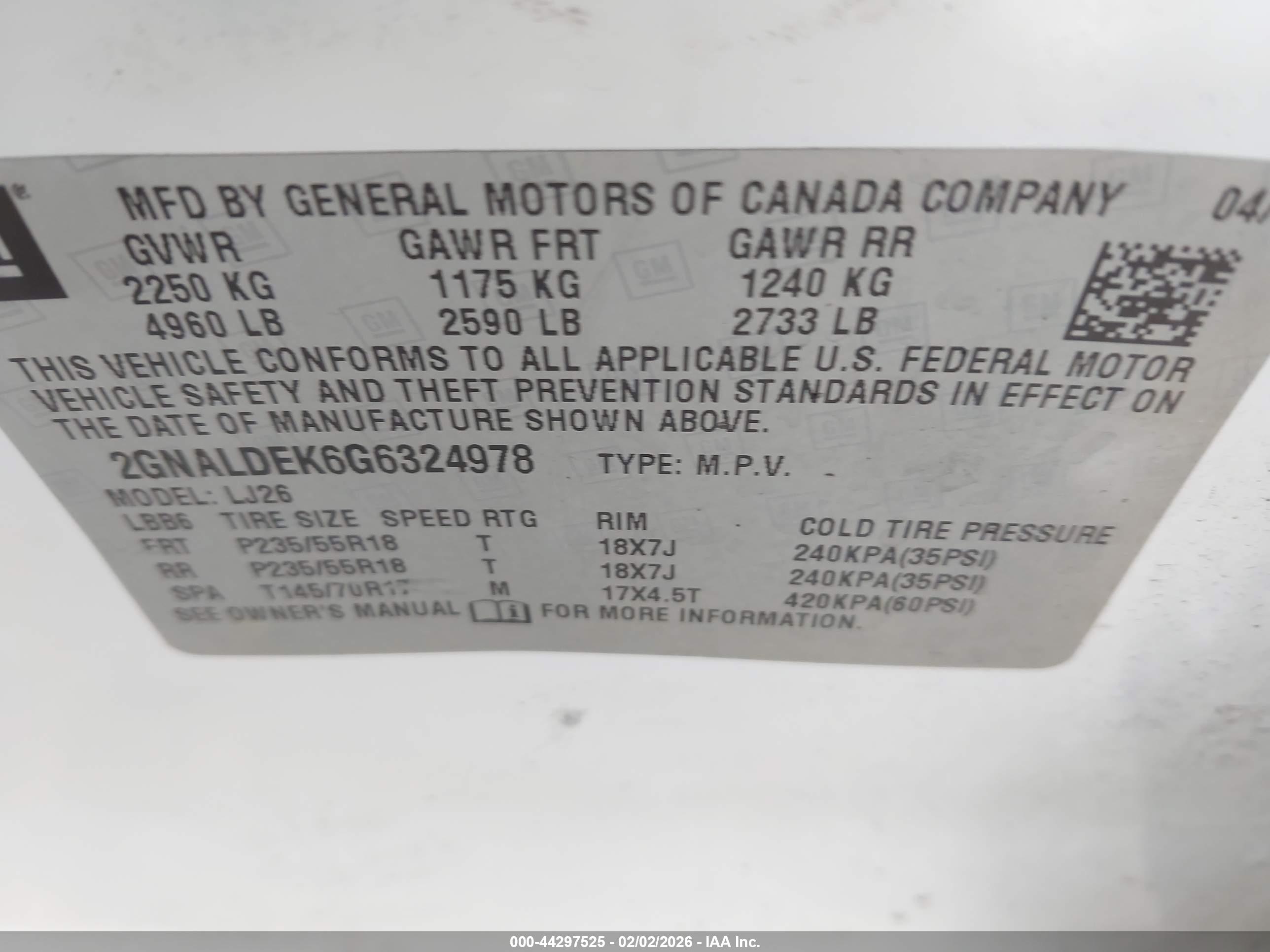 CHEVROLET EQUINOX image 9