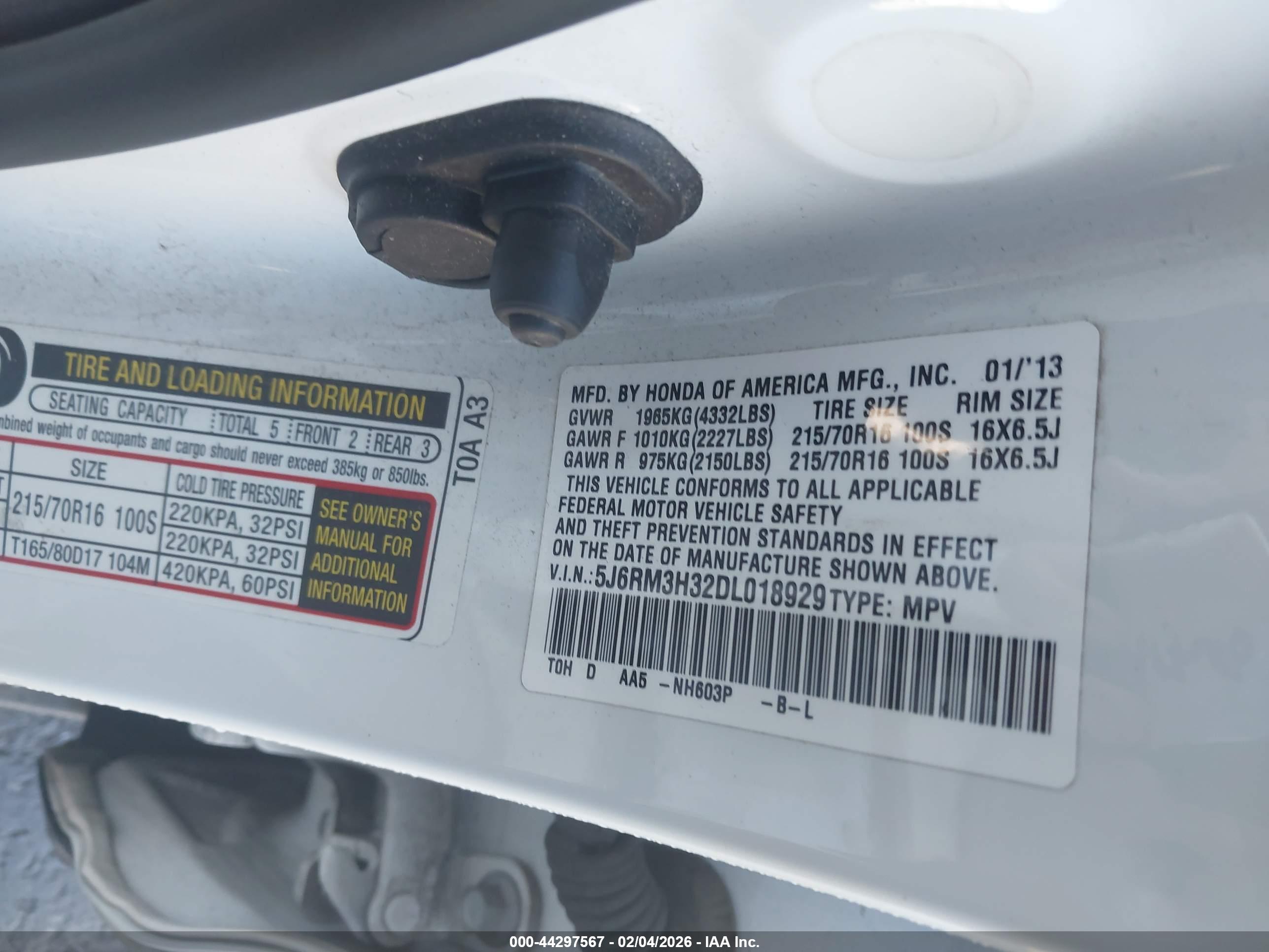 HONDA CR-V image 9