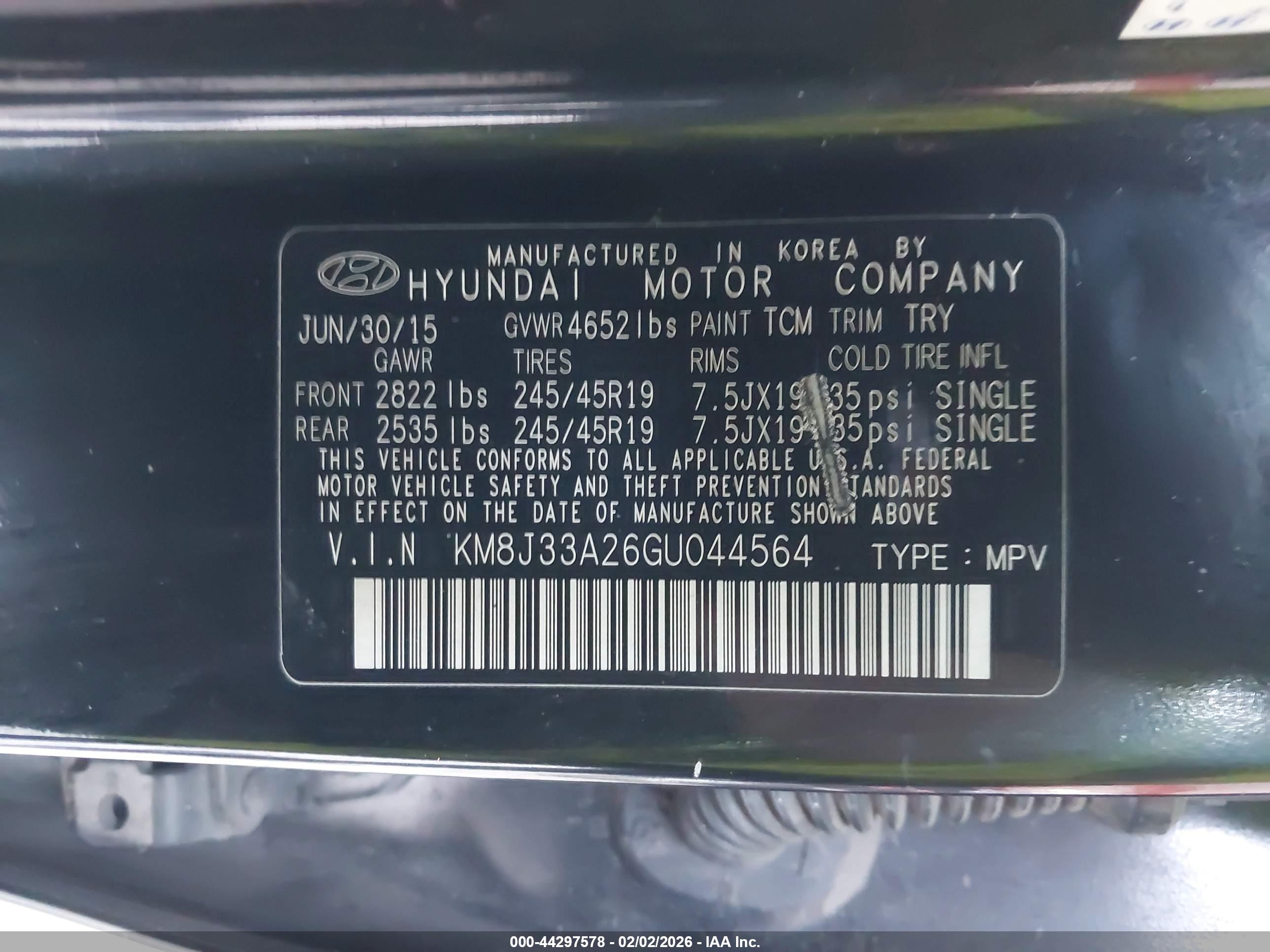 HYUNDAI TUCSON image 9