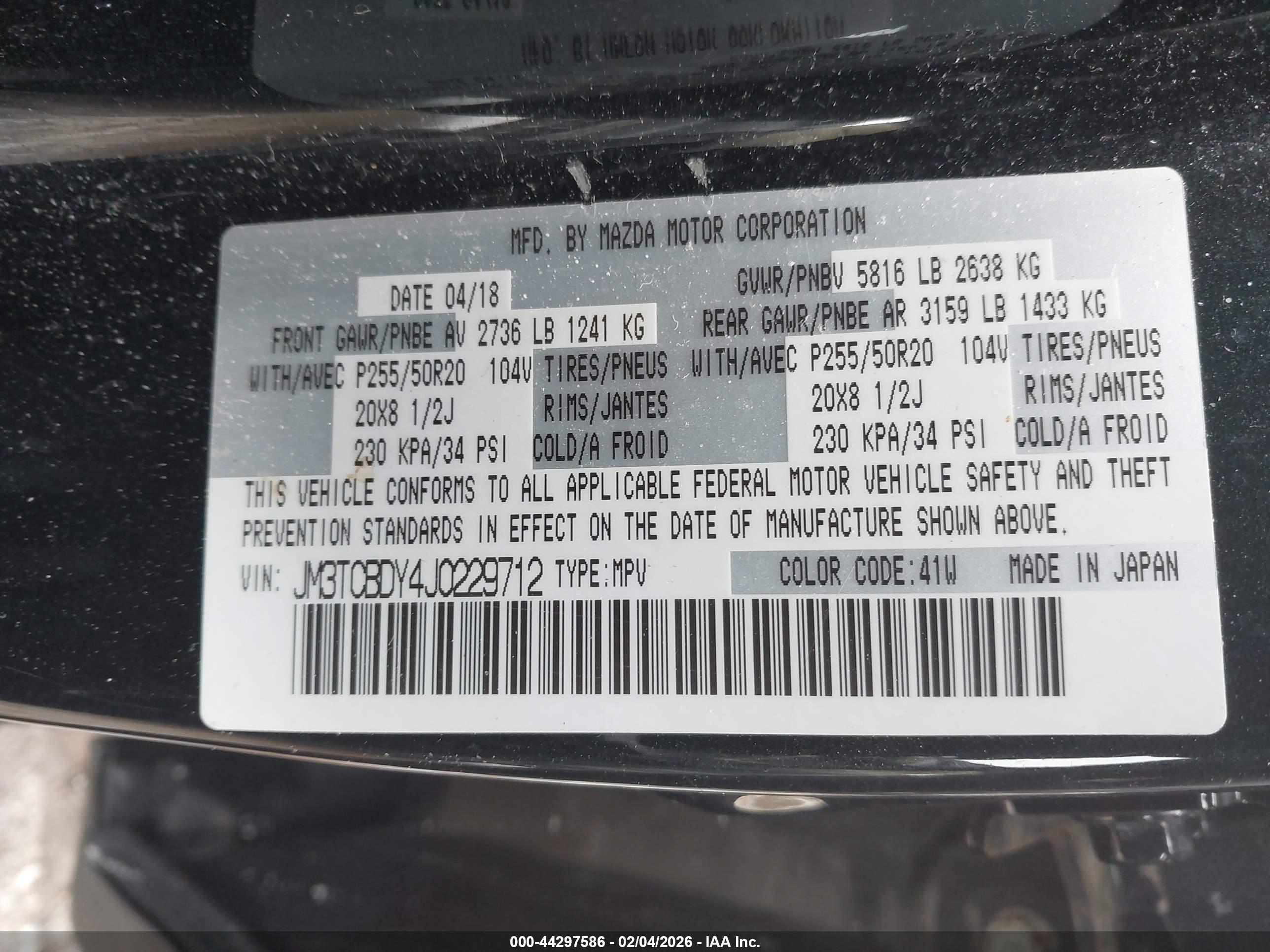 MAZDA CX-9 image 9