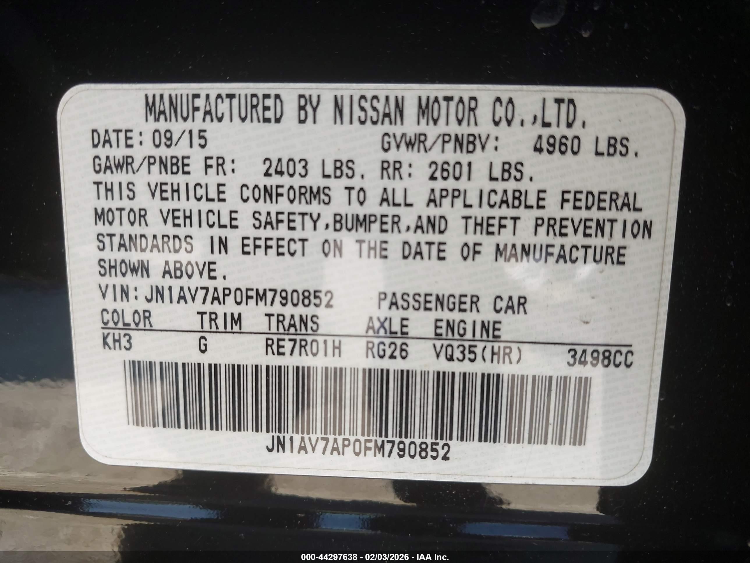 INFINITI Q50 image 9