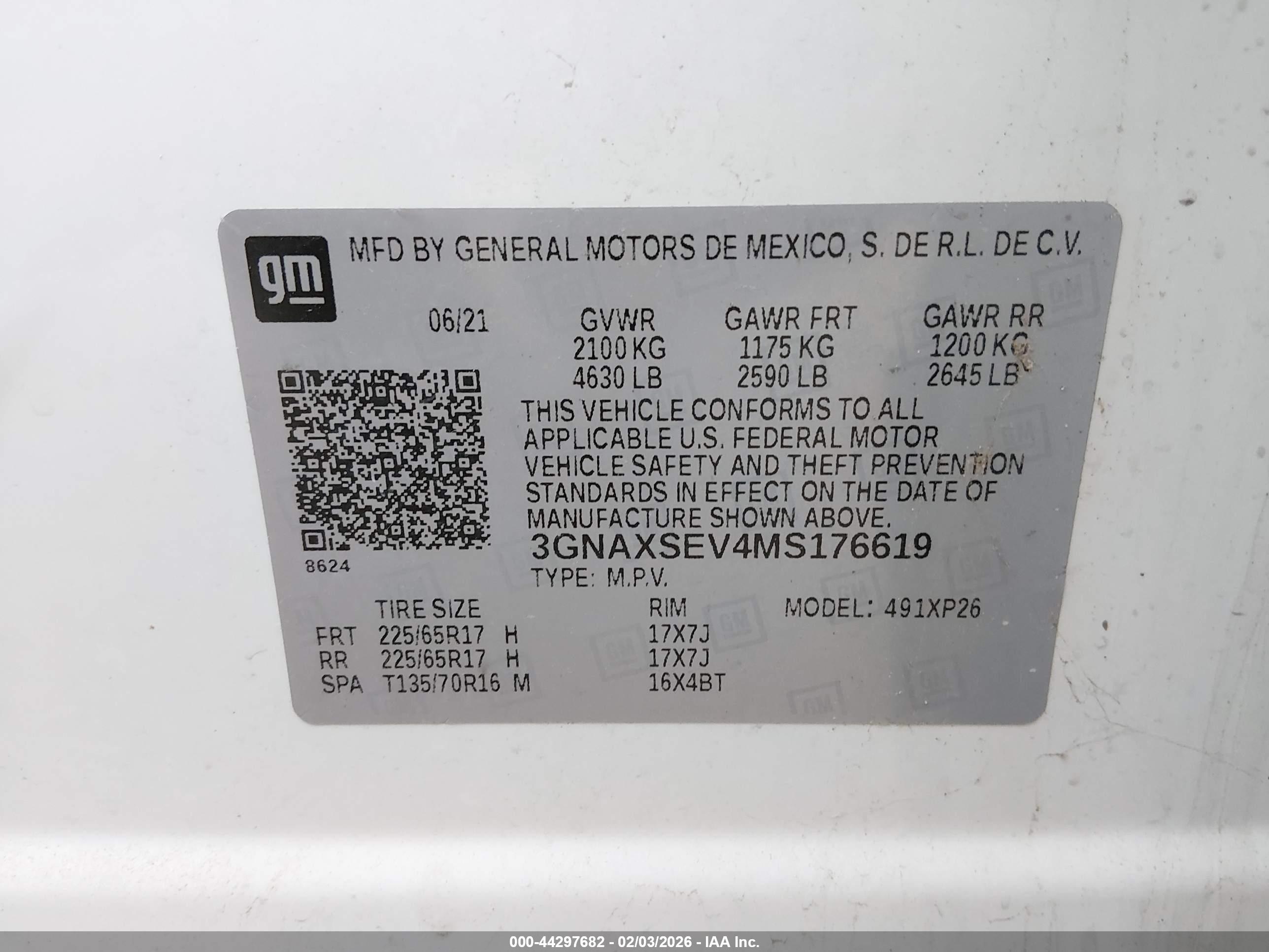 CHEVROLET EQUINOX image 9